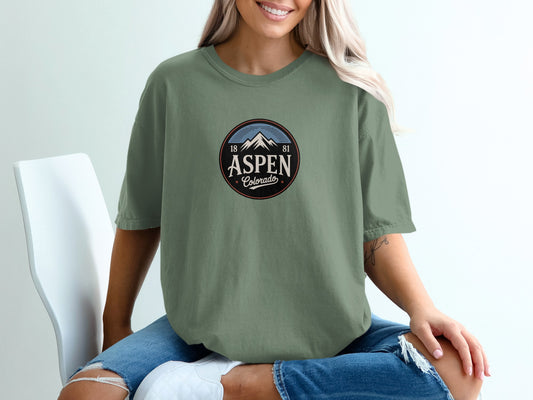 Aspen Colorado Printed Graphic Tee product