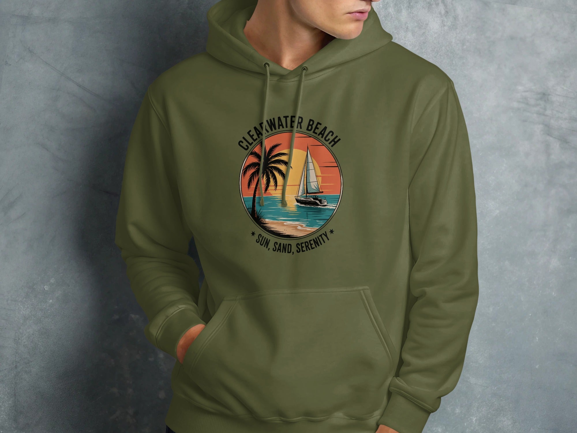 Clearwater Beach Sun Sand Serenity Hoodie product
