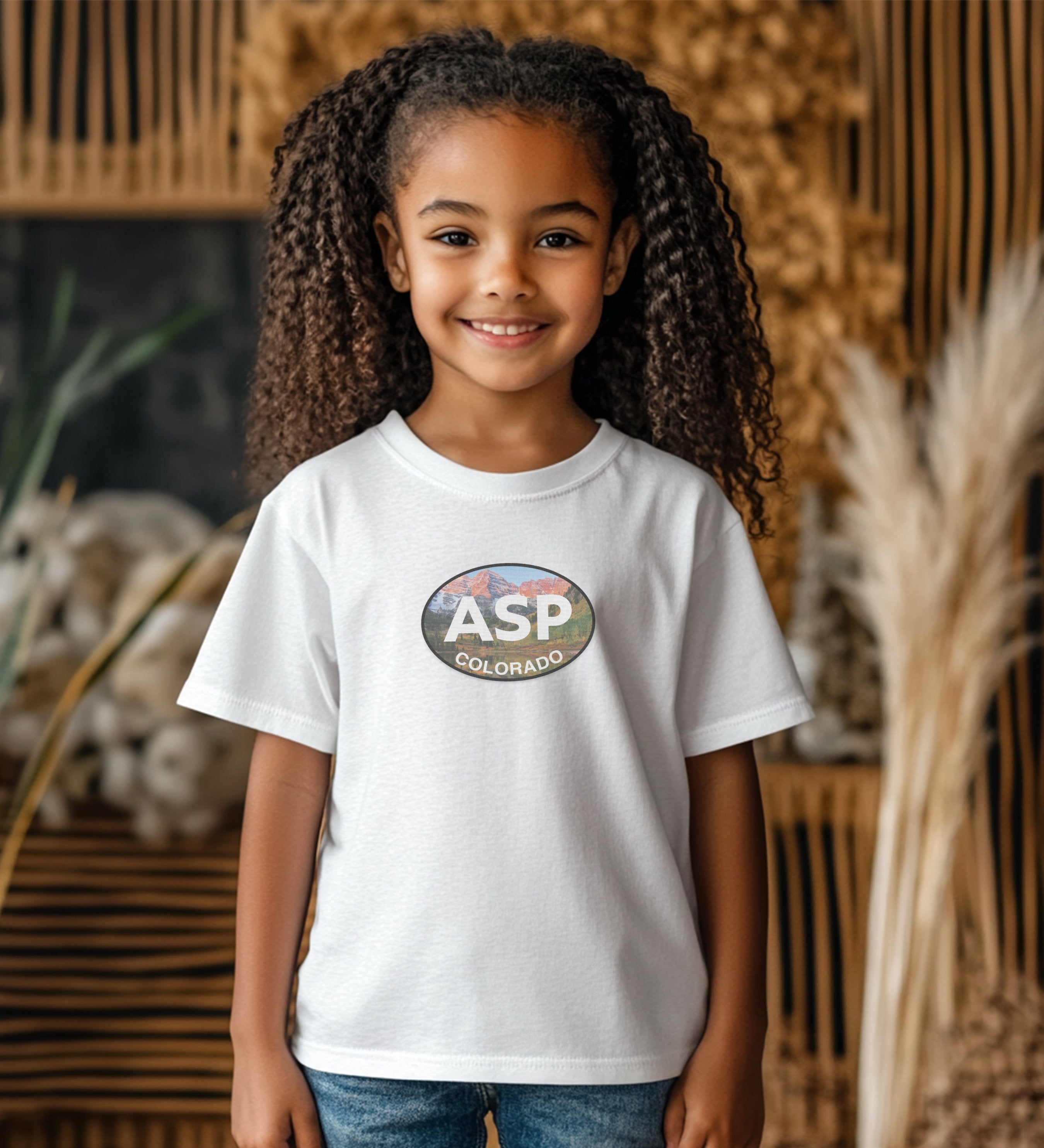 Aspen building snowmen in Wagner Park youth clothing and travel souvenirs