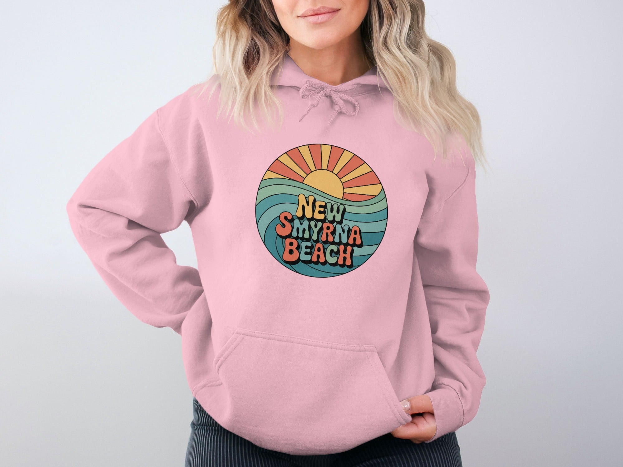 New Smyrna Beach Graphic Hoodie Trendy Apparel product