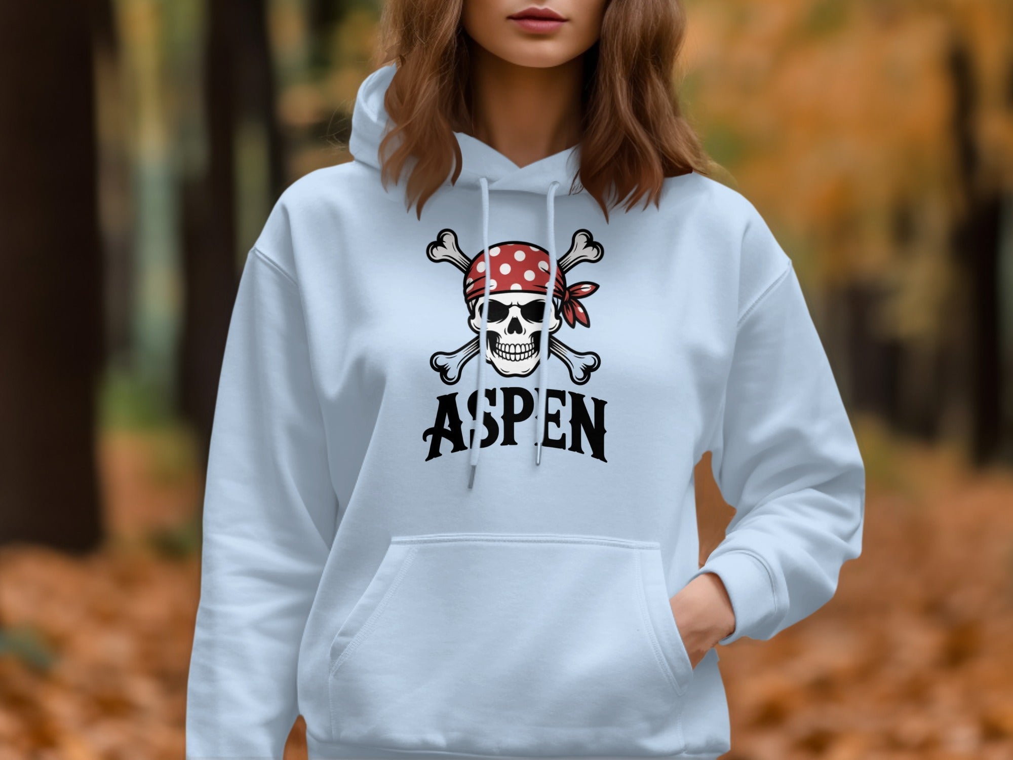 Aspen Skull and Crossbones Hoodies product