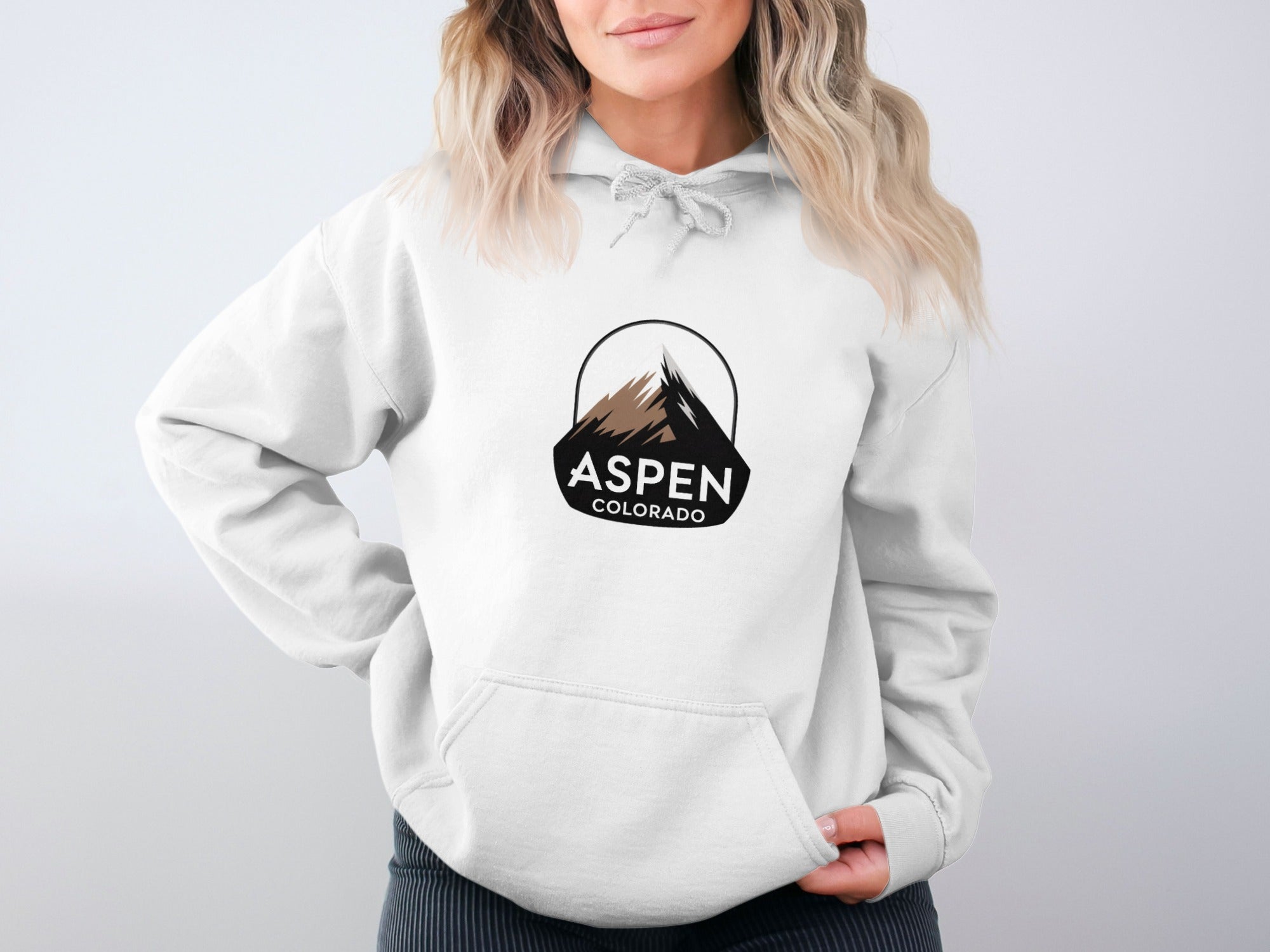 Aspen Colorado Mountain Design Hoodie product