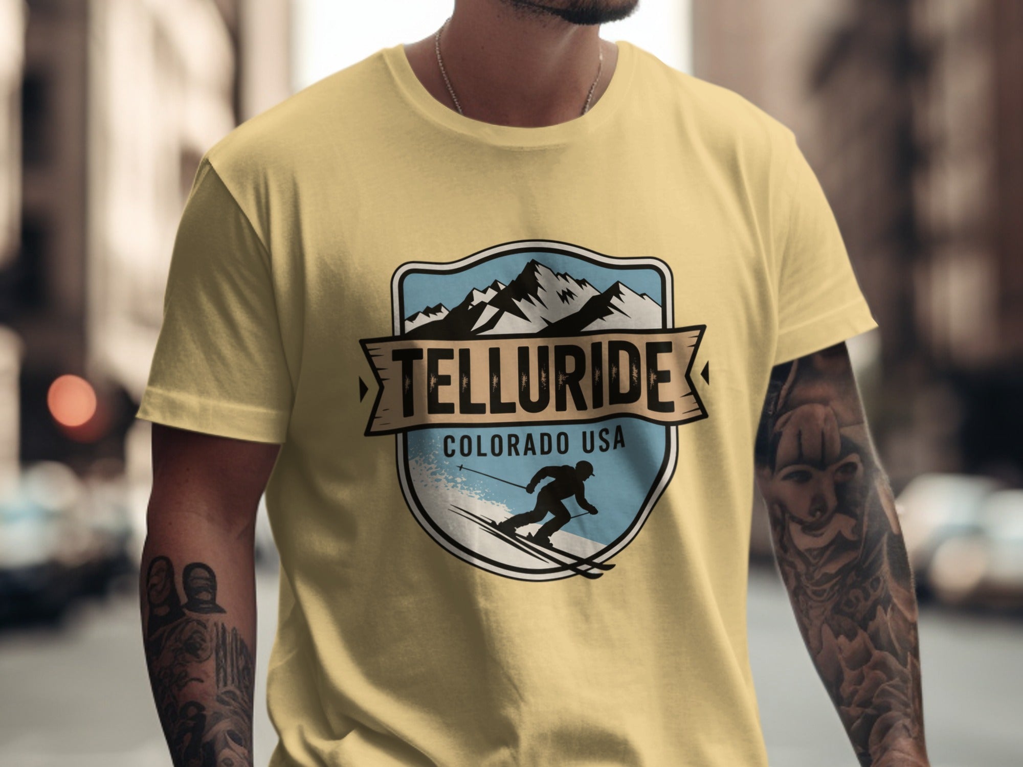 Telluride Colorado USA Graphic Tee Shirt