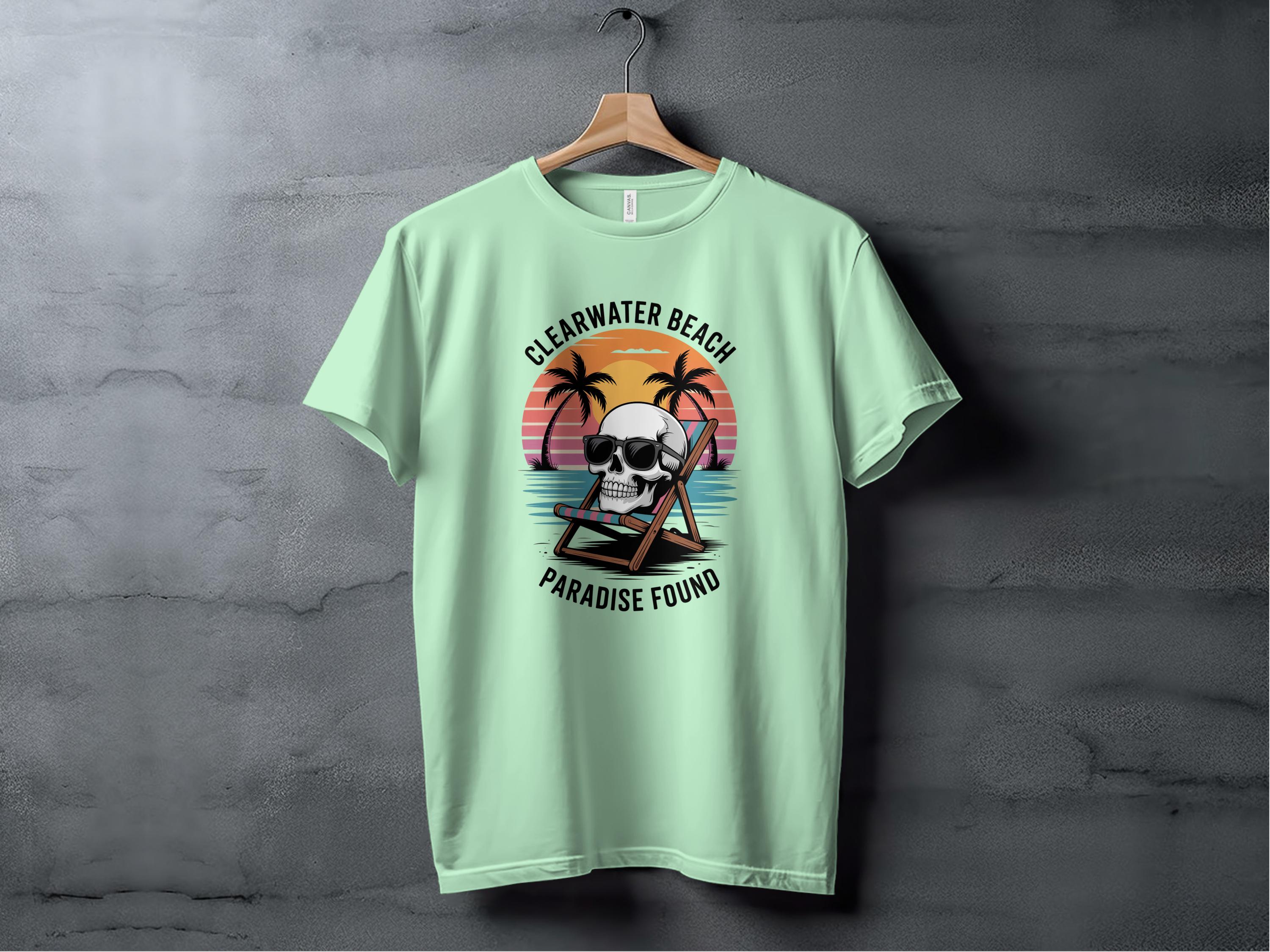 Clearwater Beach Paradise Found Graphic Shirt product