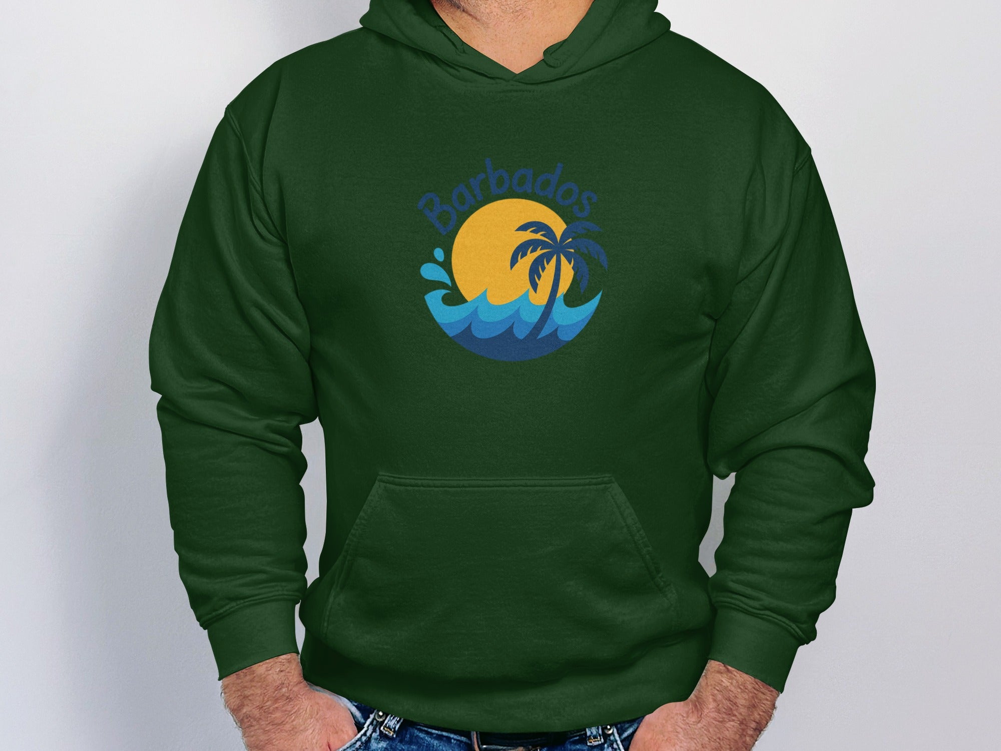 Barbados Sunset Graphic Hoodie product type