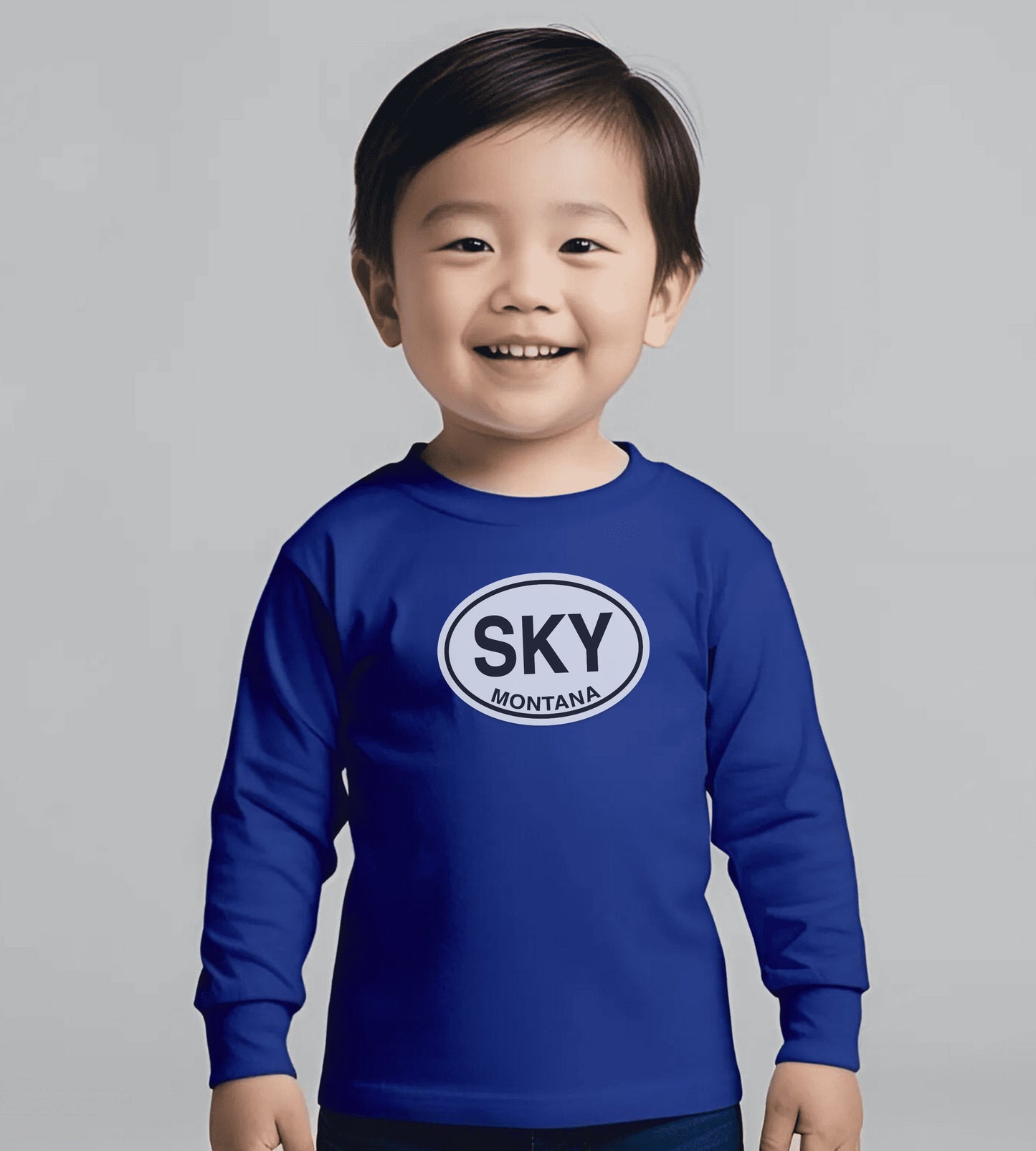 Big Sky Kids Adventure Camp – Youth Long Sleeve T-Shirt