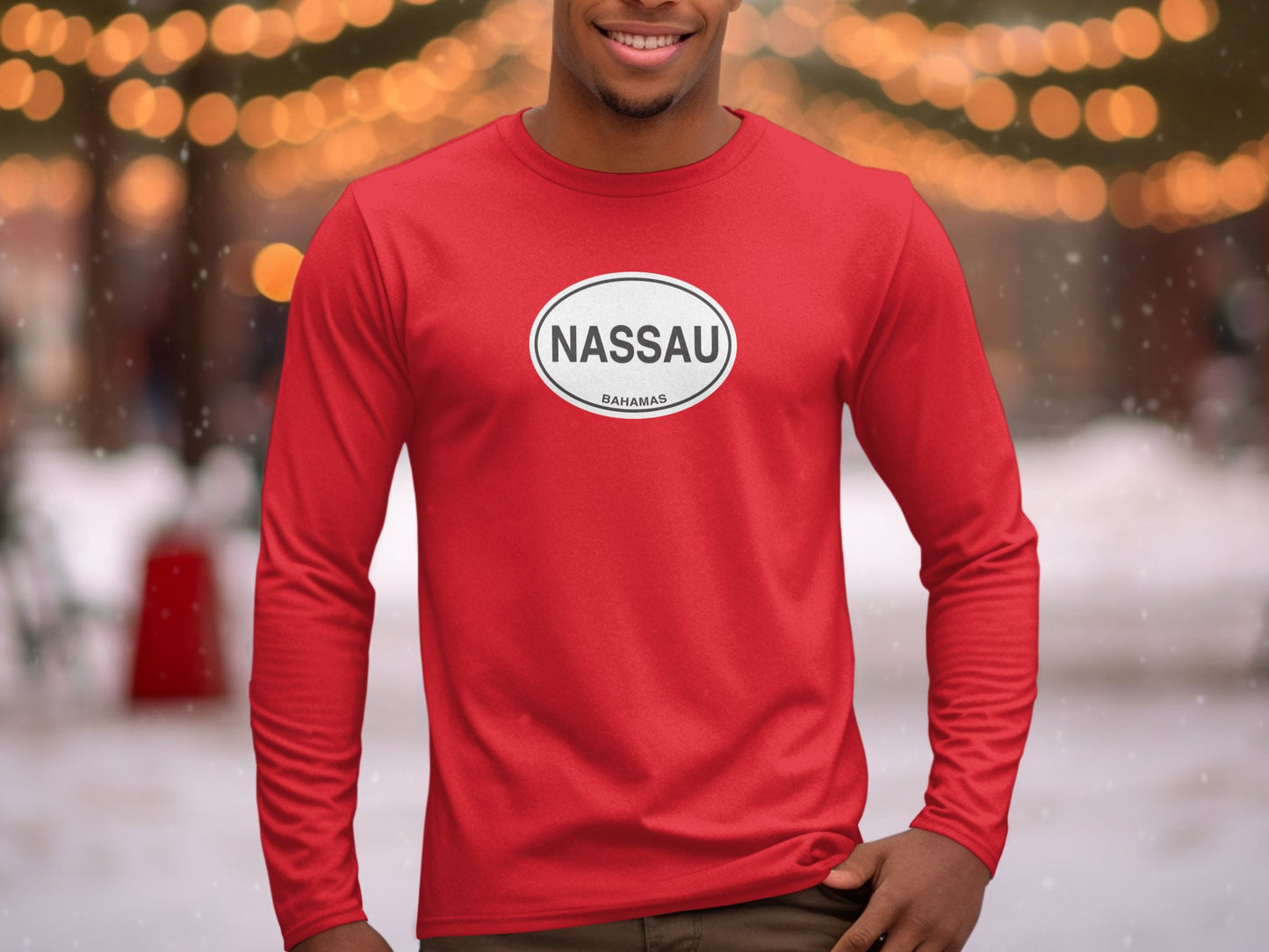 Junkanoo, Bahamas International Film Festival, Nassau Wine & Food Festival Mens Long Sleeve T-Shirt tee