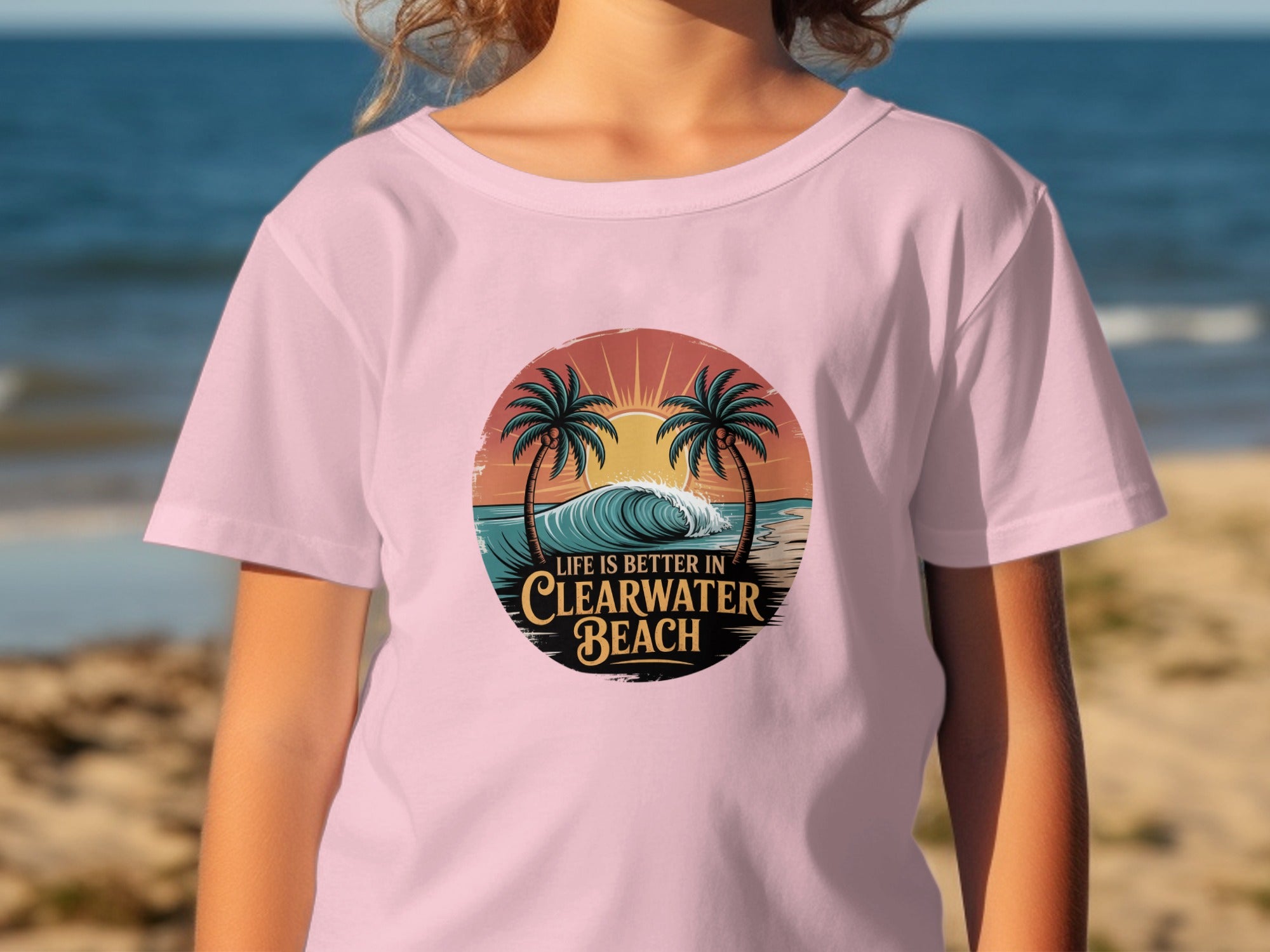 Life is Better in Clearwater Beach Graphic T-Shirt product