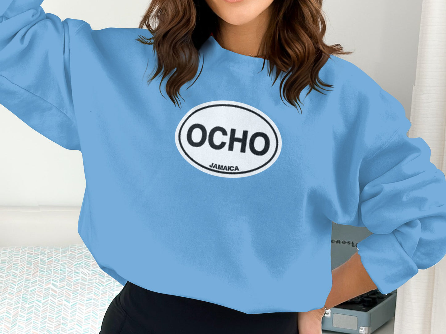 Ocho Rios Womens Sweatshirt Sport Grey