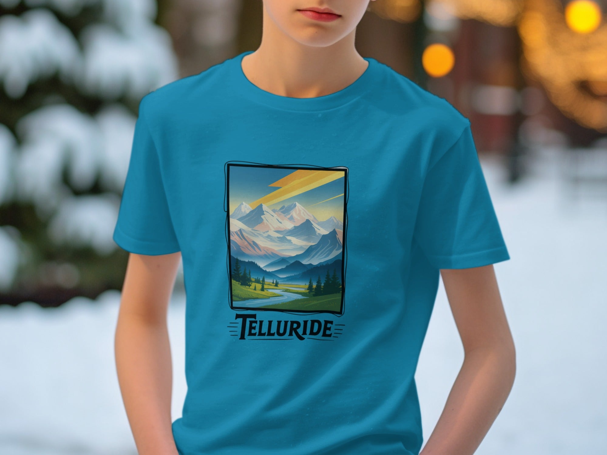 Telluride Scenic Mountains Graphic Tee