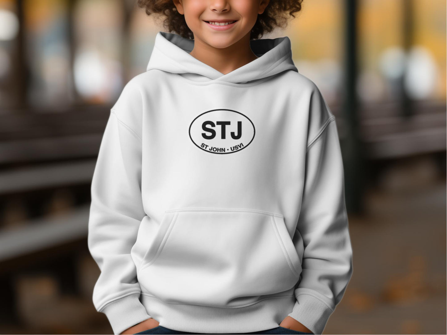 St John Festival, Trunk Bay, Virgin Islands National Park Youth Hoodie