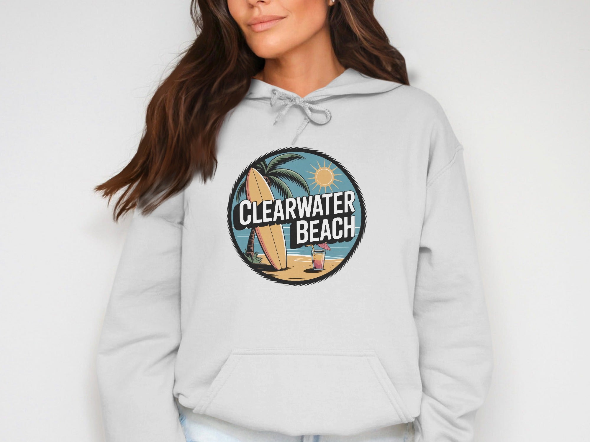 Clearwater Beach Hoodie for Stylish Casual Look product type