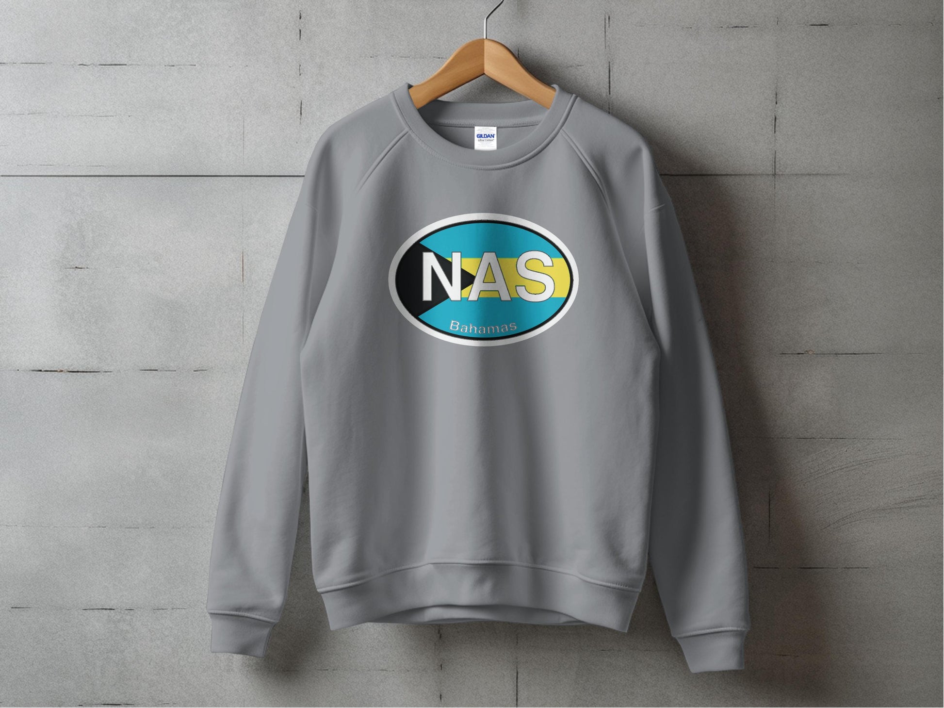 Nassau Mens Sweatshirt Graphite Heather