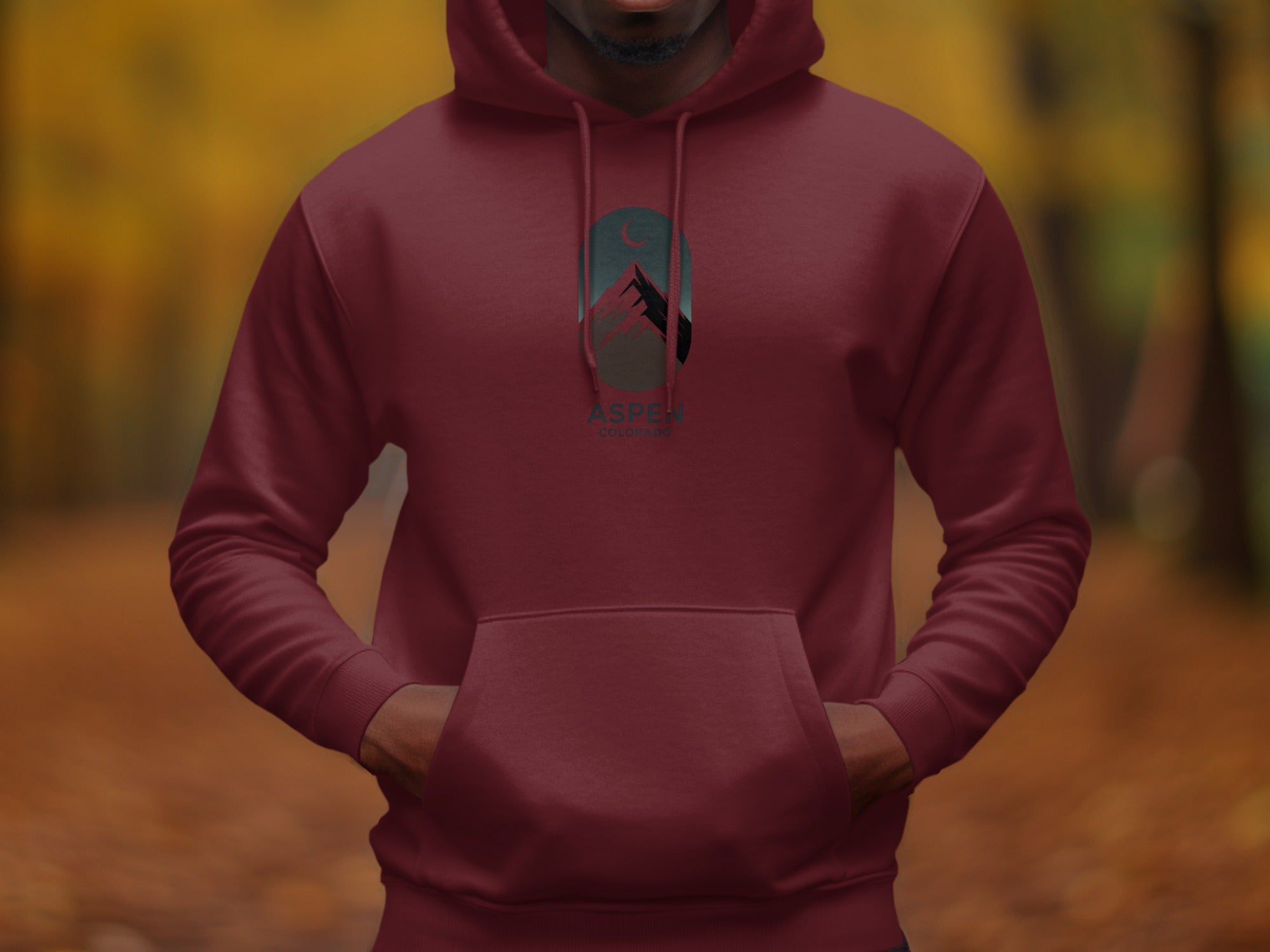 Aspen Colorado Red Graphic Hoodies product