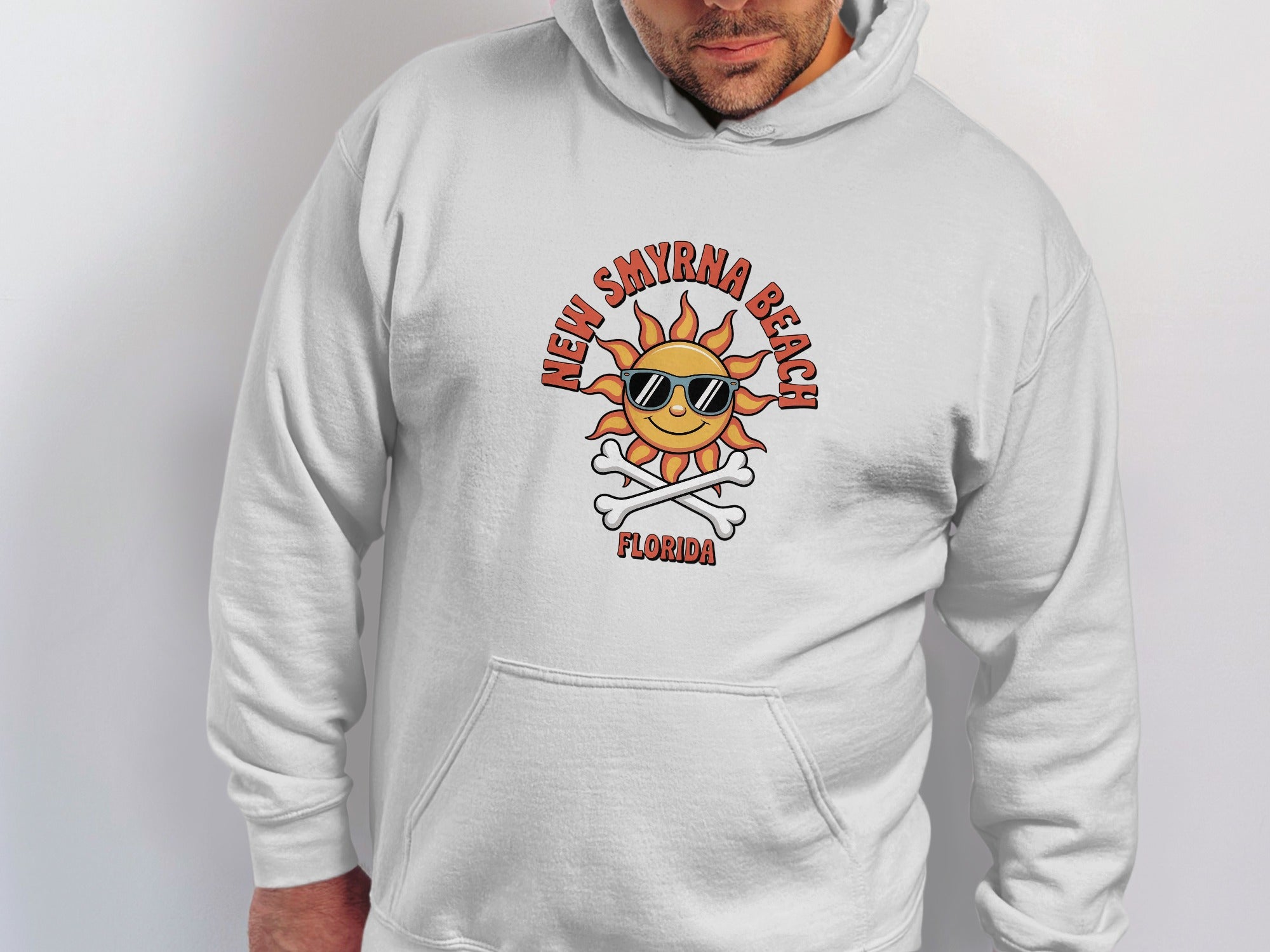 New Smyrna Beach Florida Sun Hoodie product type