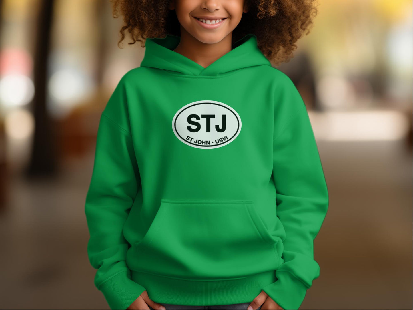 St John Festival, Trunk Bay, Virgin Islands National Park Youth Hoodie