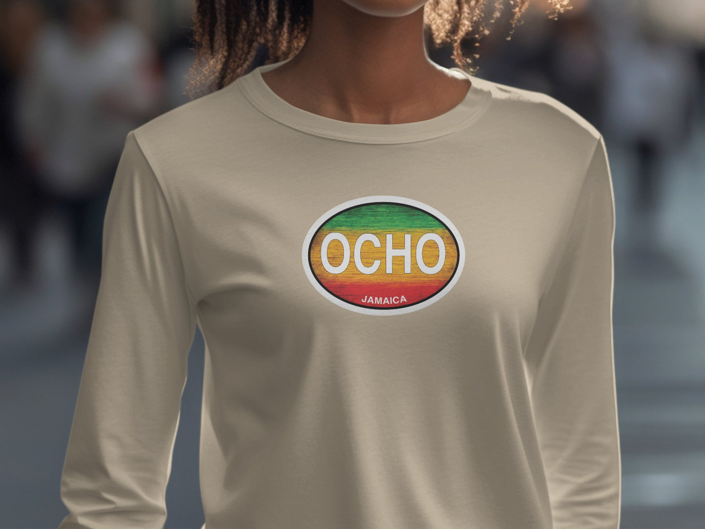 Ocho Rios Jazz Festival, Rebel Salute, Ocho Rios Seafood Festival Mens Long Sleeve T-Shirt tee