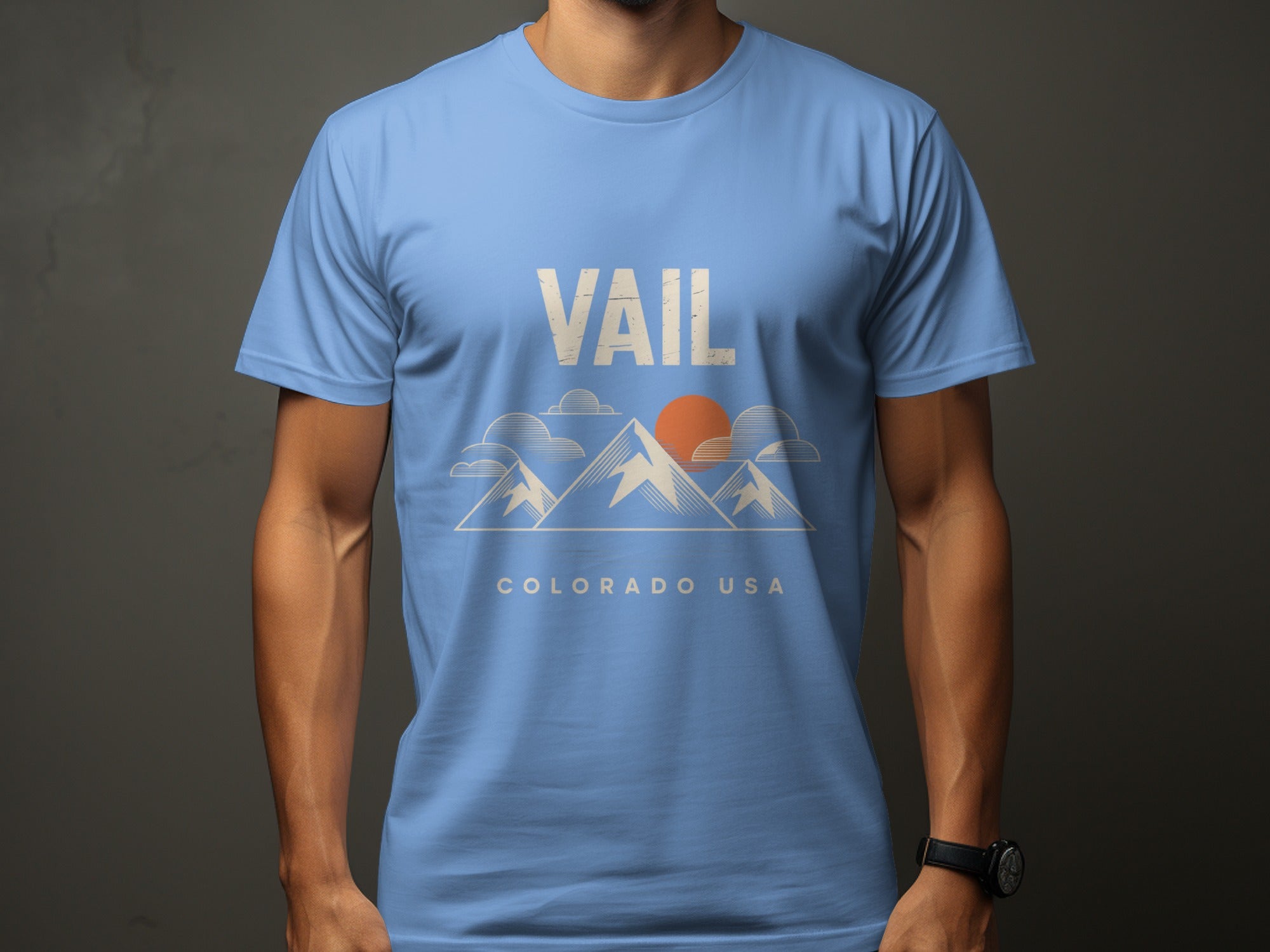 Vail Colorado USA Graphic Mountains T-shirt product type