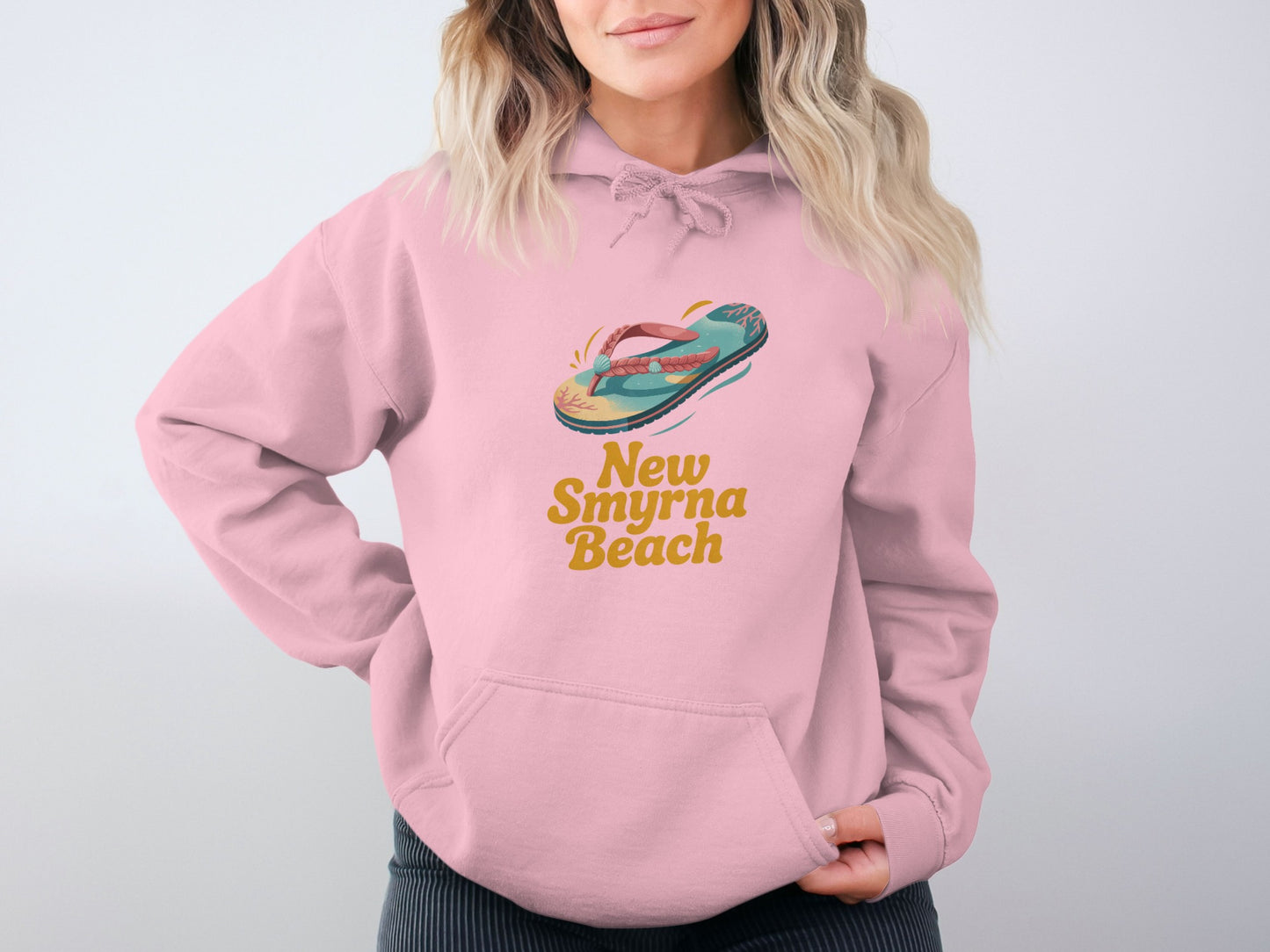New Smyrna Beach Surf Themed Hoodie product