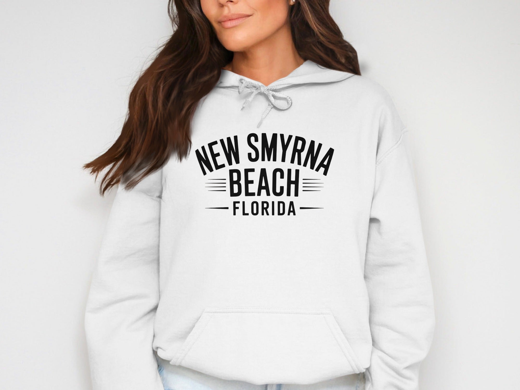 New Smyrna Beach Florida print cozy stylish hoodie product