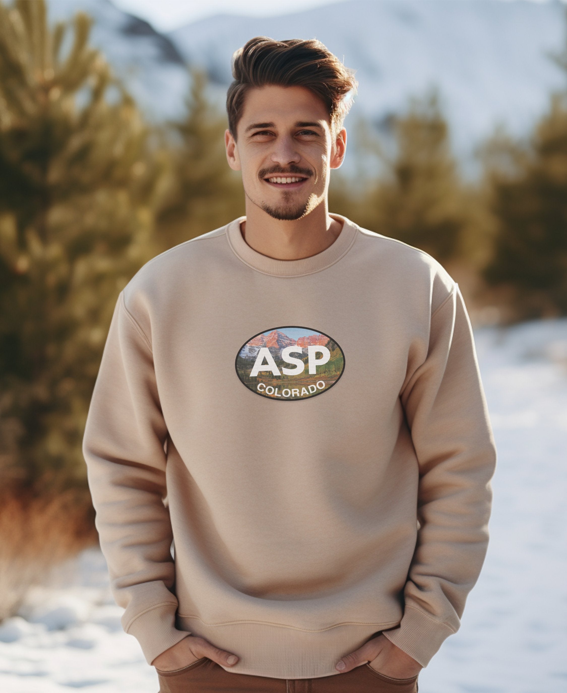 Stylish ASP Colorado Graphic Sweatshirt product type