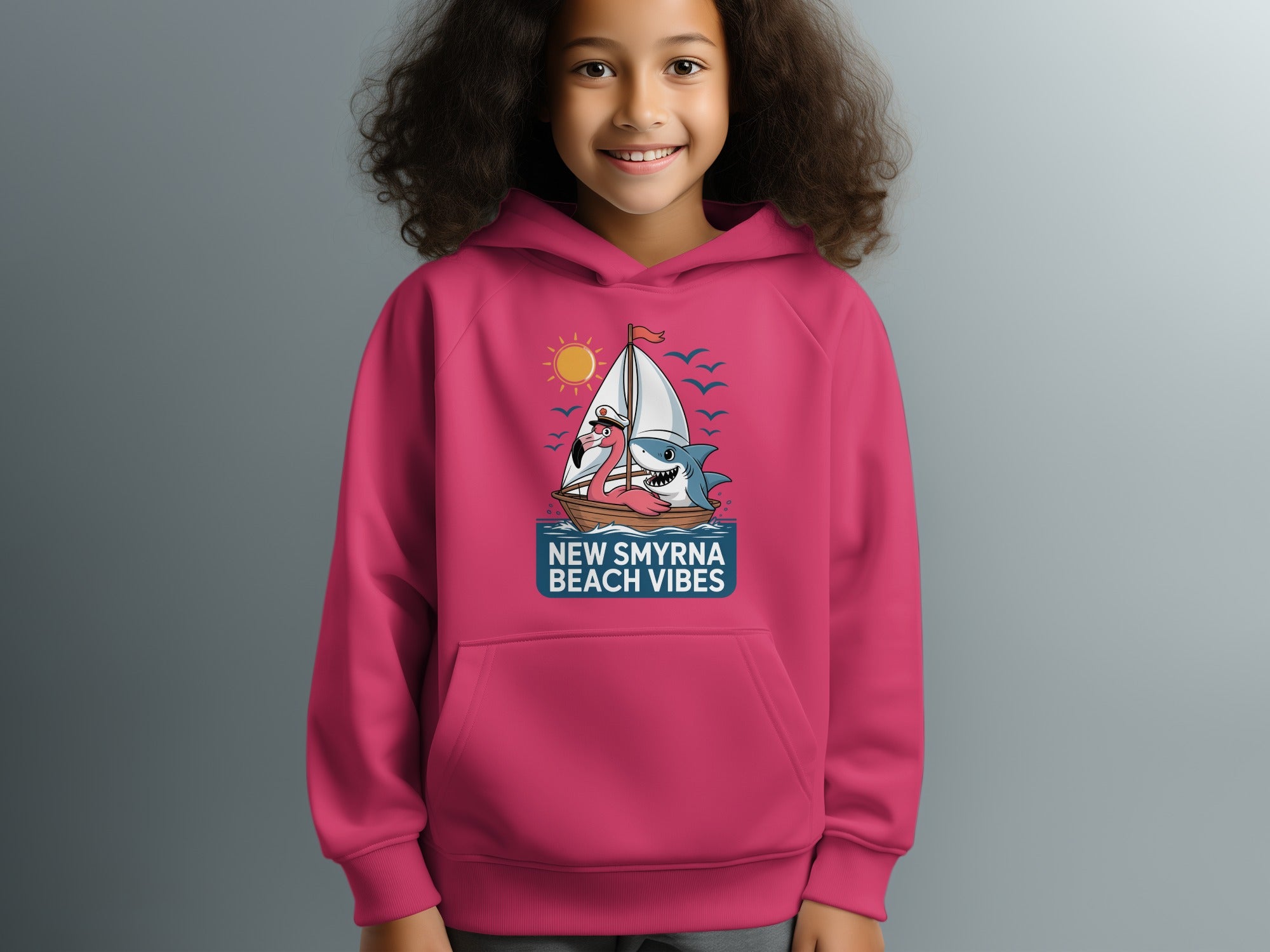 New Smyrna Beach Vibes Graphic Hoodie product