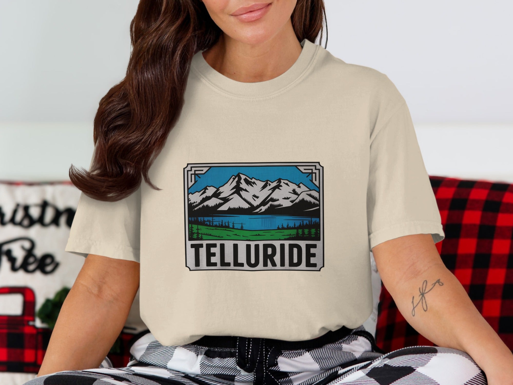Telluride Mountain Landscape Graphic Tee product type
