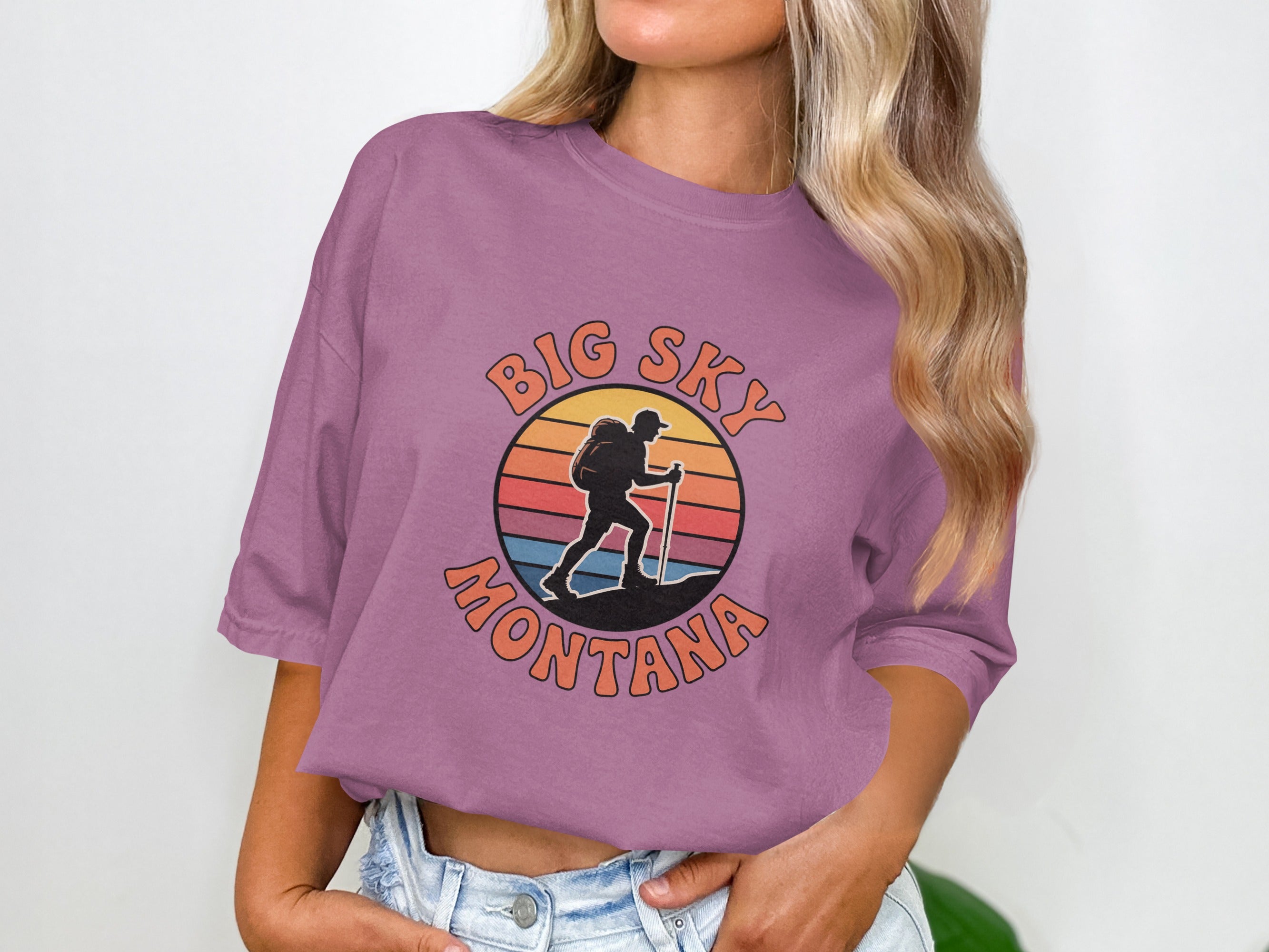 Big Sky Montana Graphic Tee Casual Wear Top product