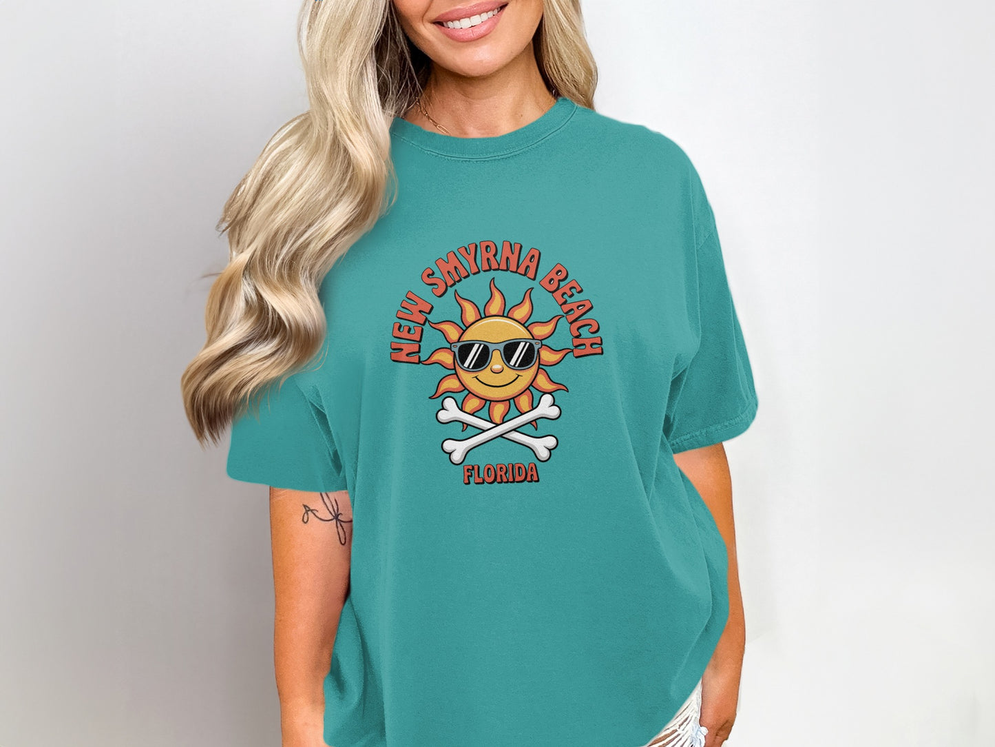 New Smyrna Beach Florida Sun Graphic Tee product