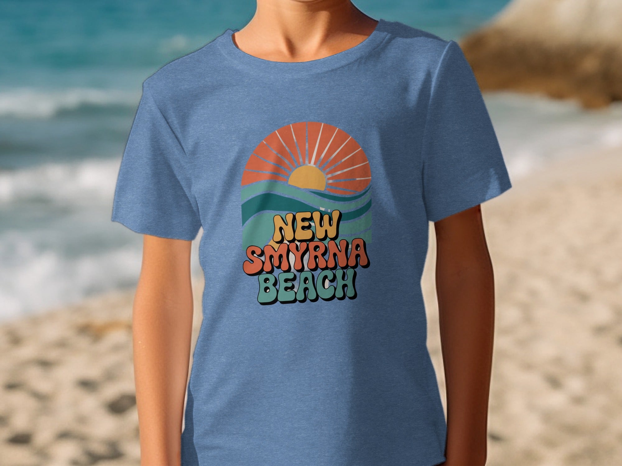 New Smyrna Beach Graphic Print T-shirt product