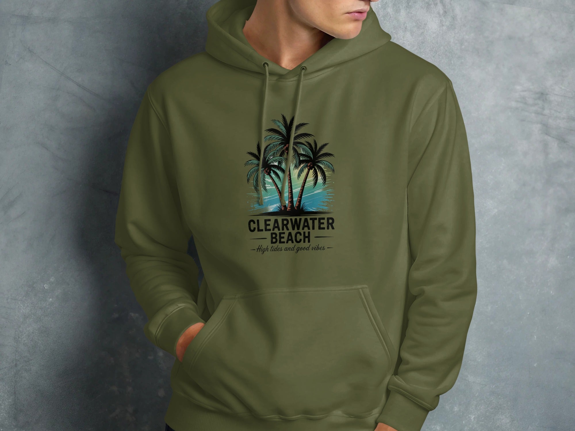 Clearwater Beach High Tides And Good Vibes Hoodie product