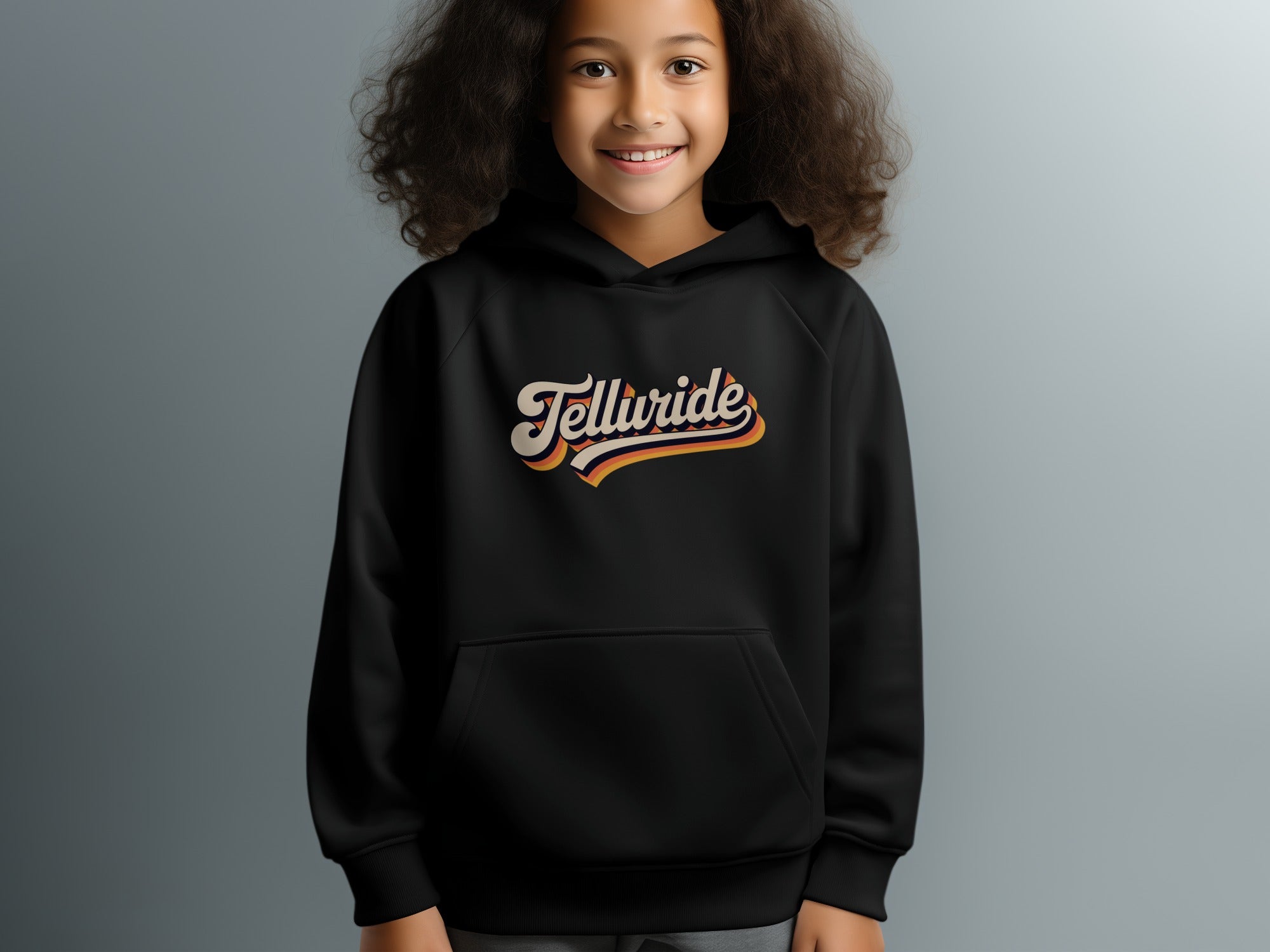 Telluride Graphic Hoodie Fashionable Clothing Item