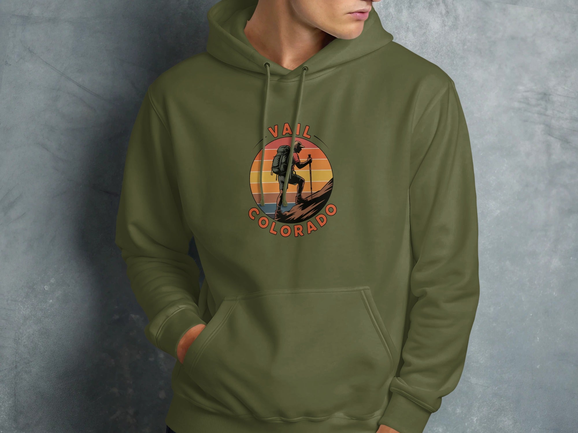 Vail Colorado Hiking Adventure Graphic Hoodie product