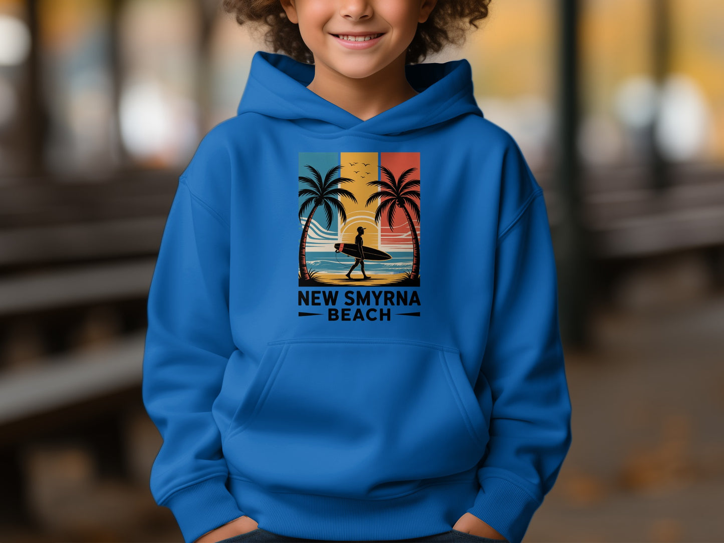 New Smyrna Beach Surfer Hoodie product