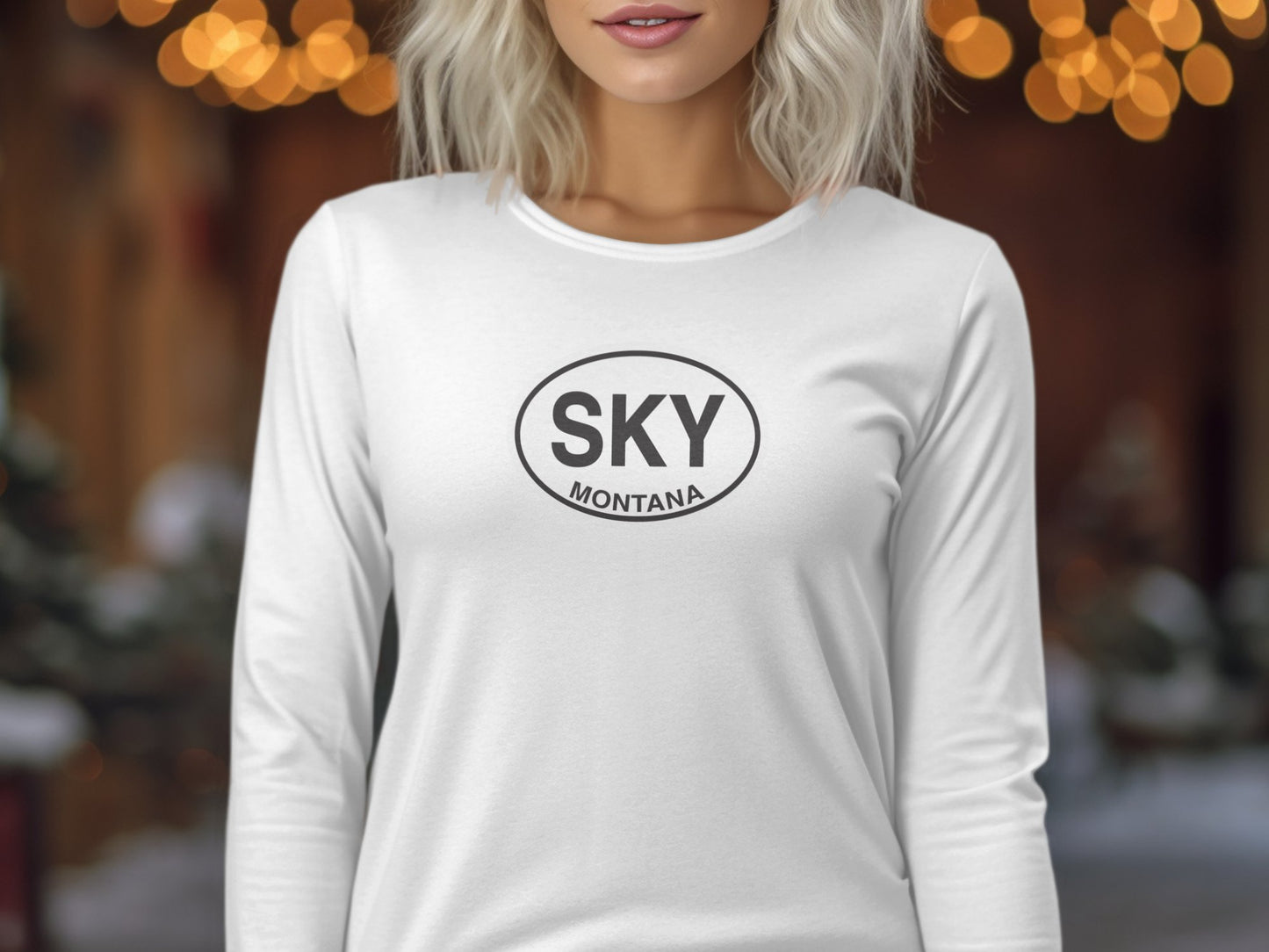 Big Sky Big Grass Festival, Music in the Mountains, Big Sky PBR Mens Long Sleeve T-Shirt tee