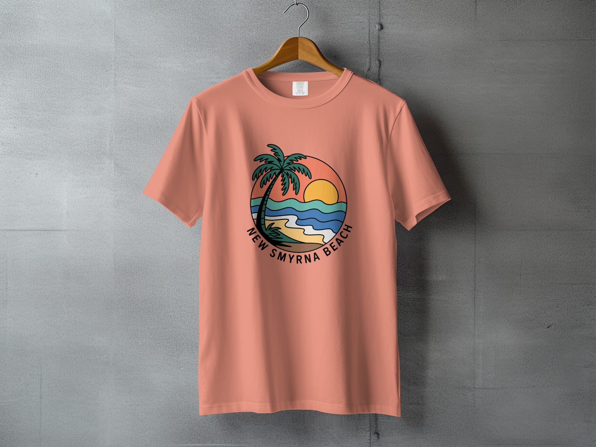New Smyrna Beach Graphic Tee Casual Wear Product Type