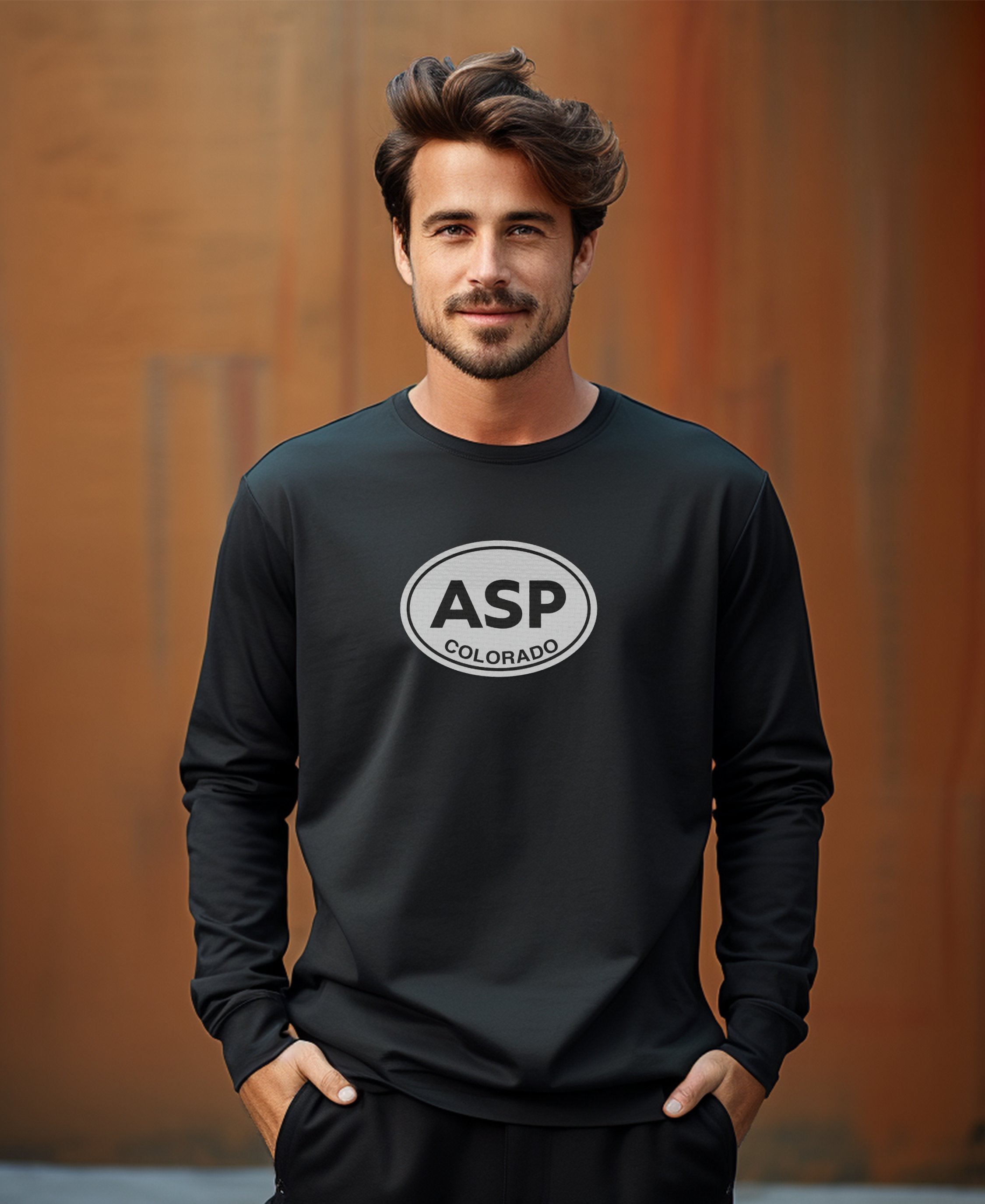 Aspen Snowmass and World Class Skiing Mens Long Sleeve T Shirt