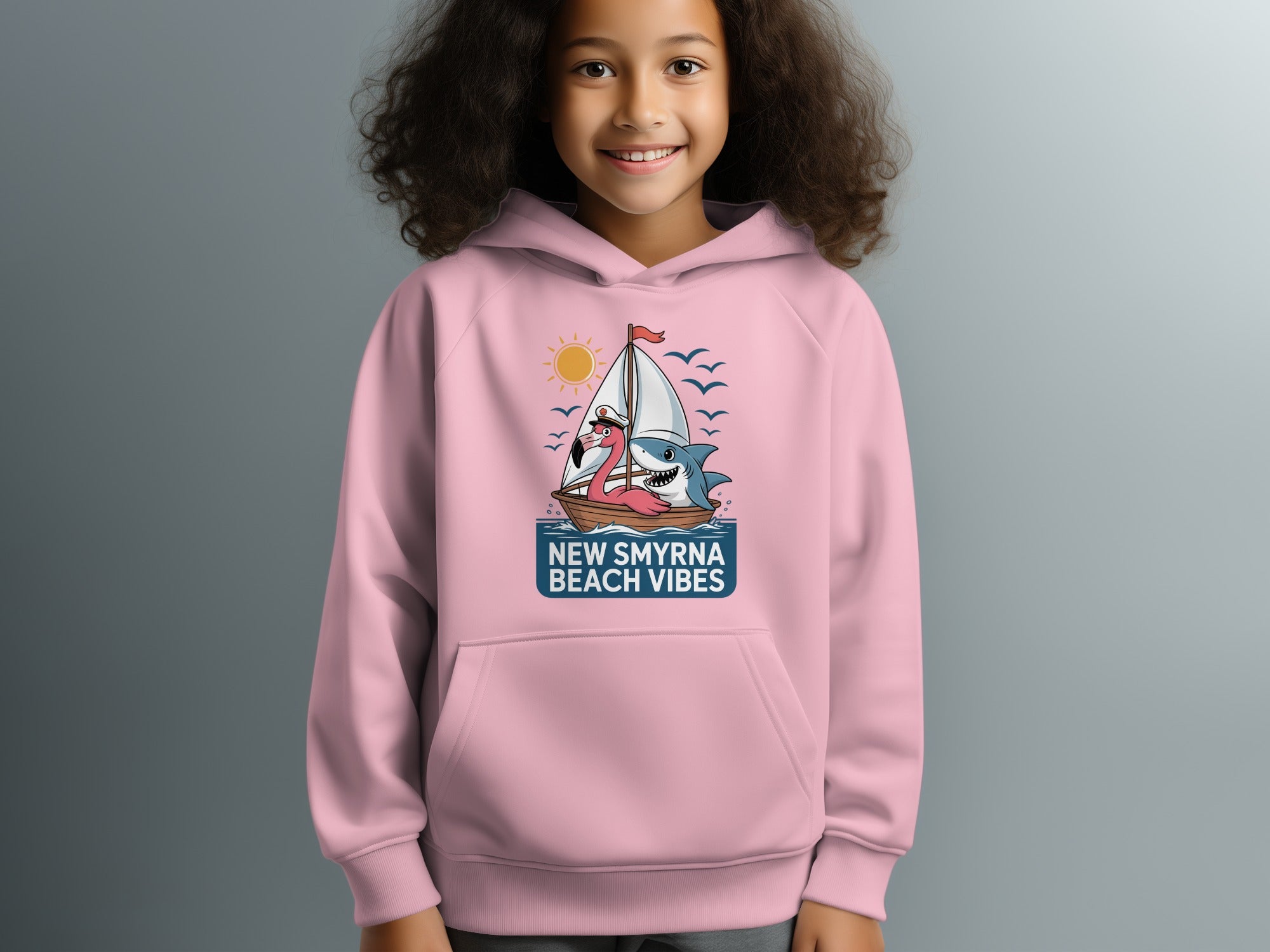 New Smyrna Beach Vibes Graphic Hoodie product