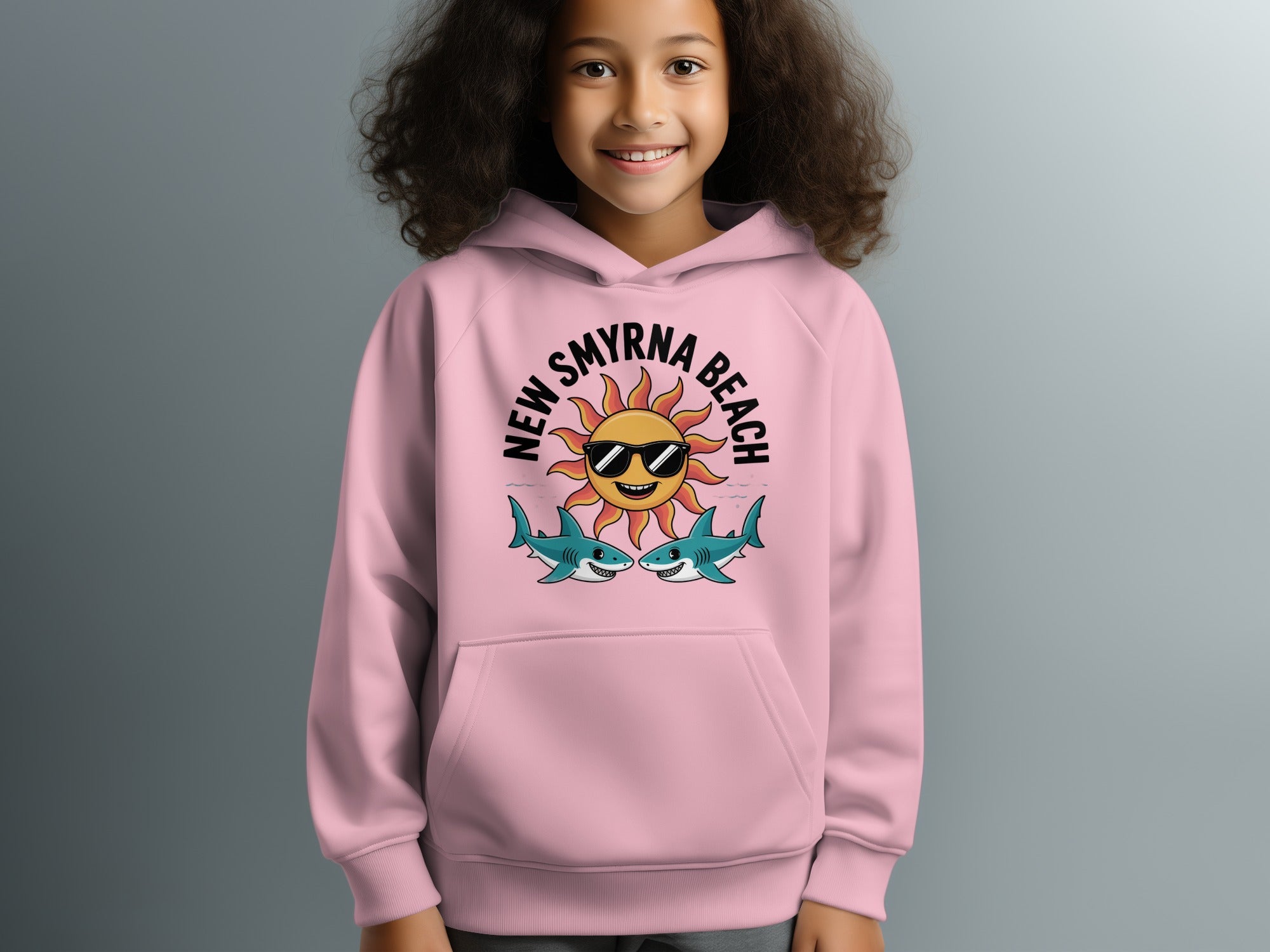 New Smyrna Beach Hoodie with Fun Graphic product type