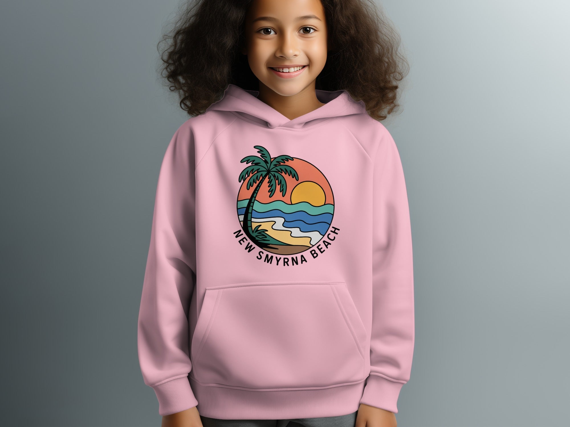 New Smyrna Beach Sunset Graphic Hoodie product