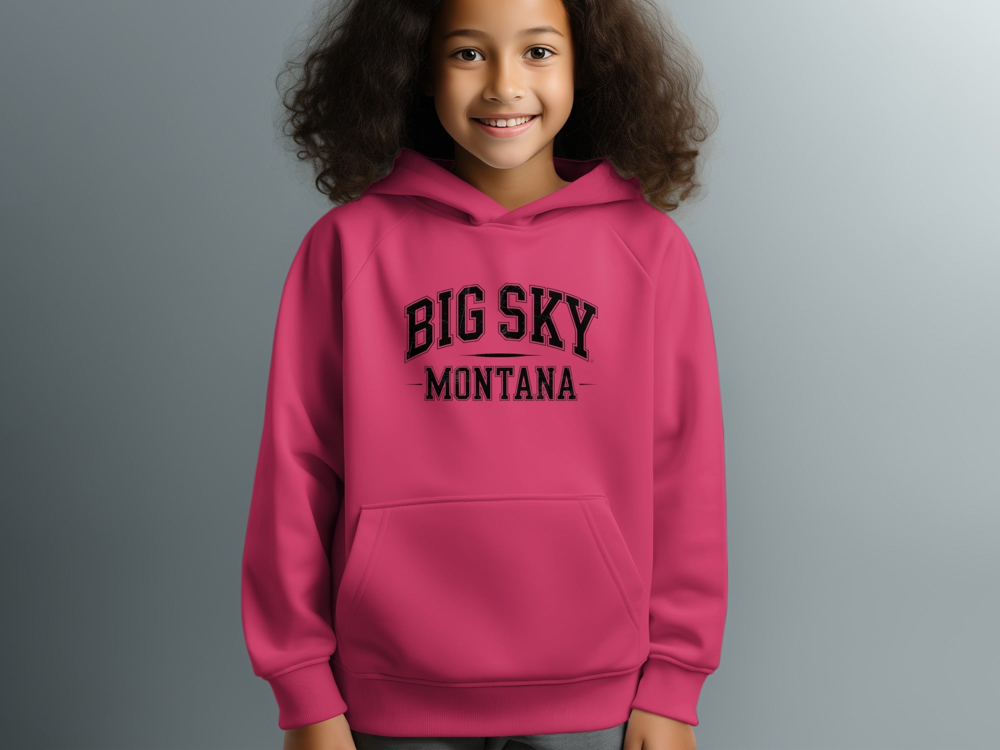 Big Sky Montana Hoodie for Kids