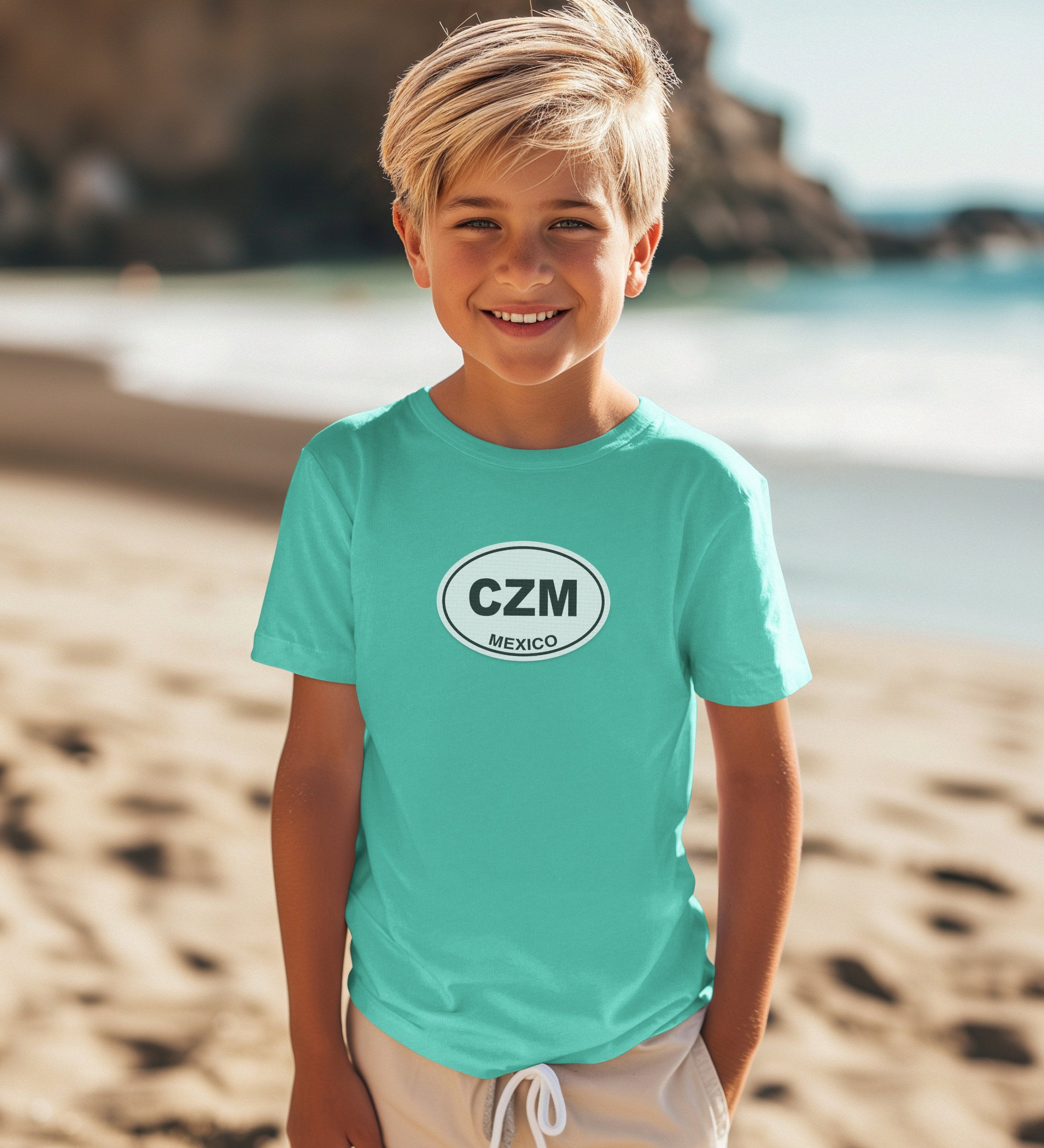 Cozumel gift for visiting Chankanaab Beach Adventure Park youth clothing and travel souvenirs