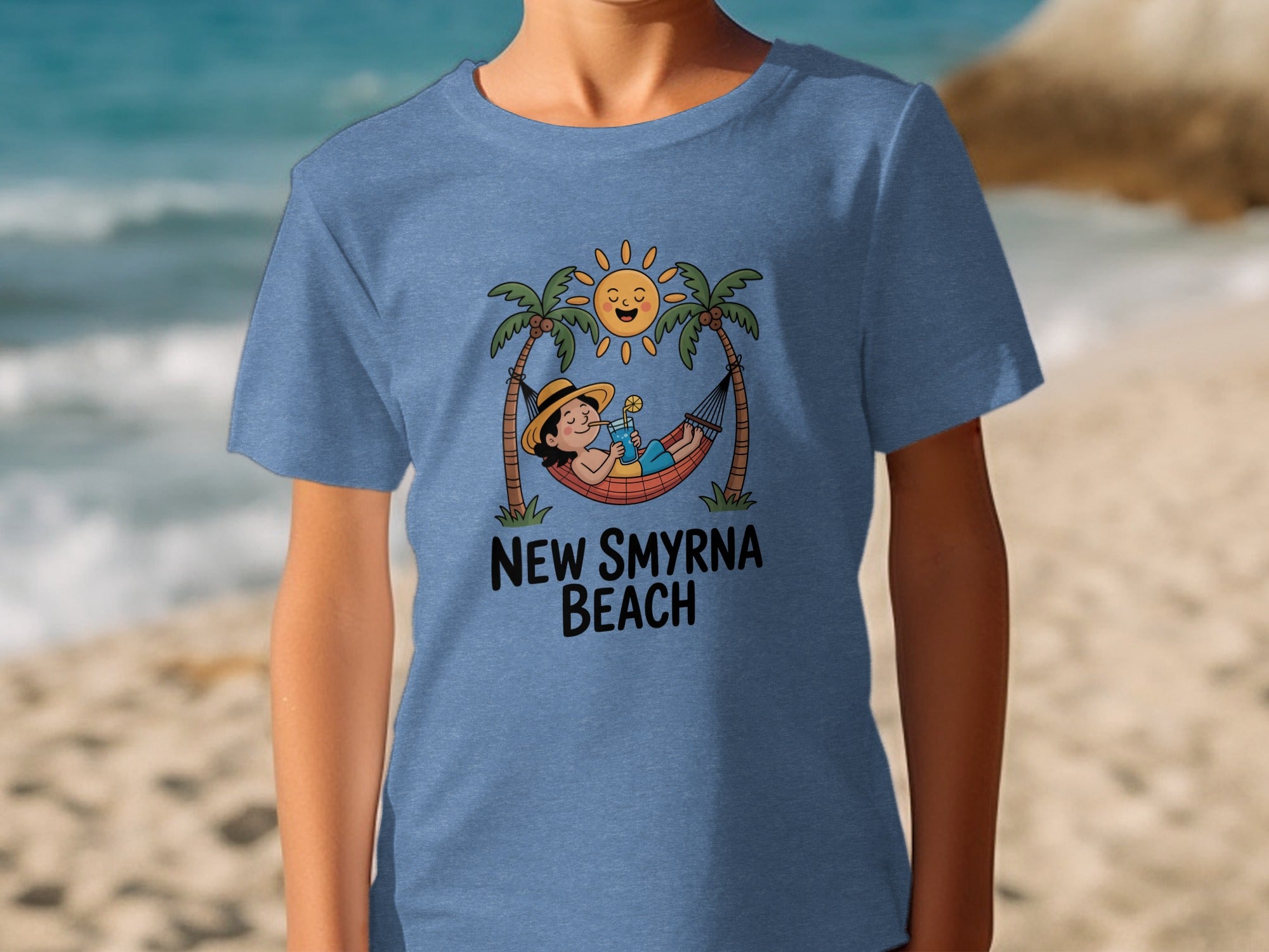 Relaxed New Smyrna Beach Graphic T-Shirt product