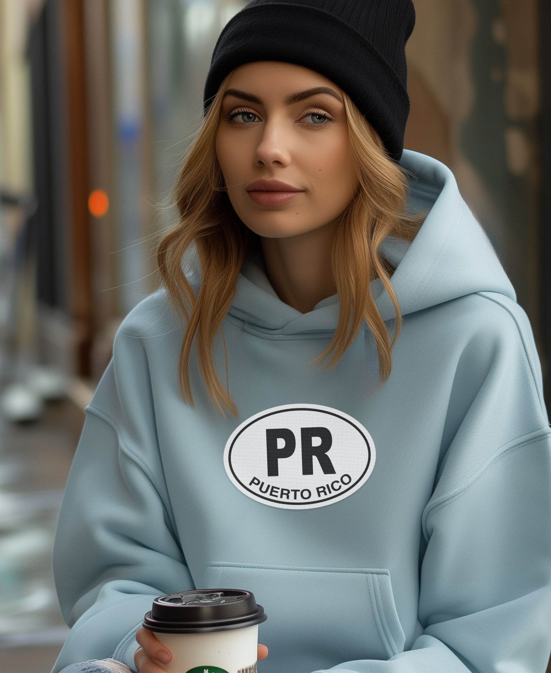 Puerto Rico Beats & Sunset Views Womens Hoodie