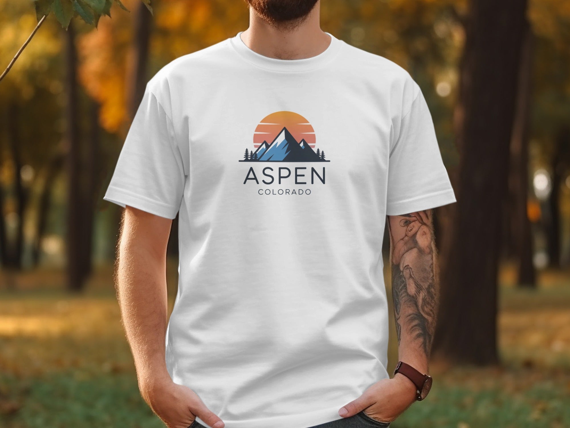 Aspen Colorado Graphic Print T Shirt product