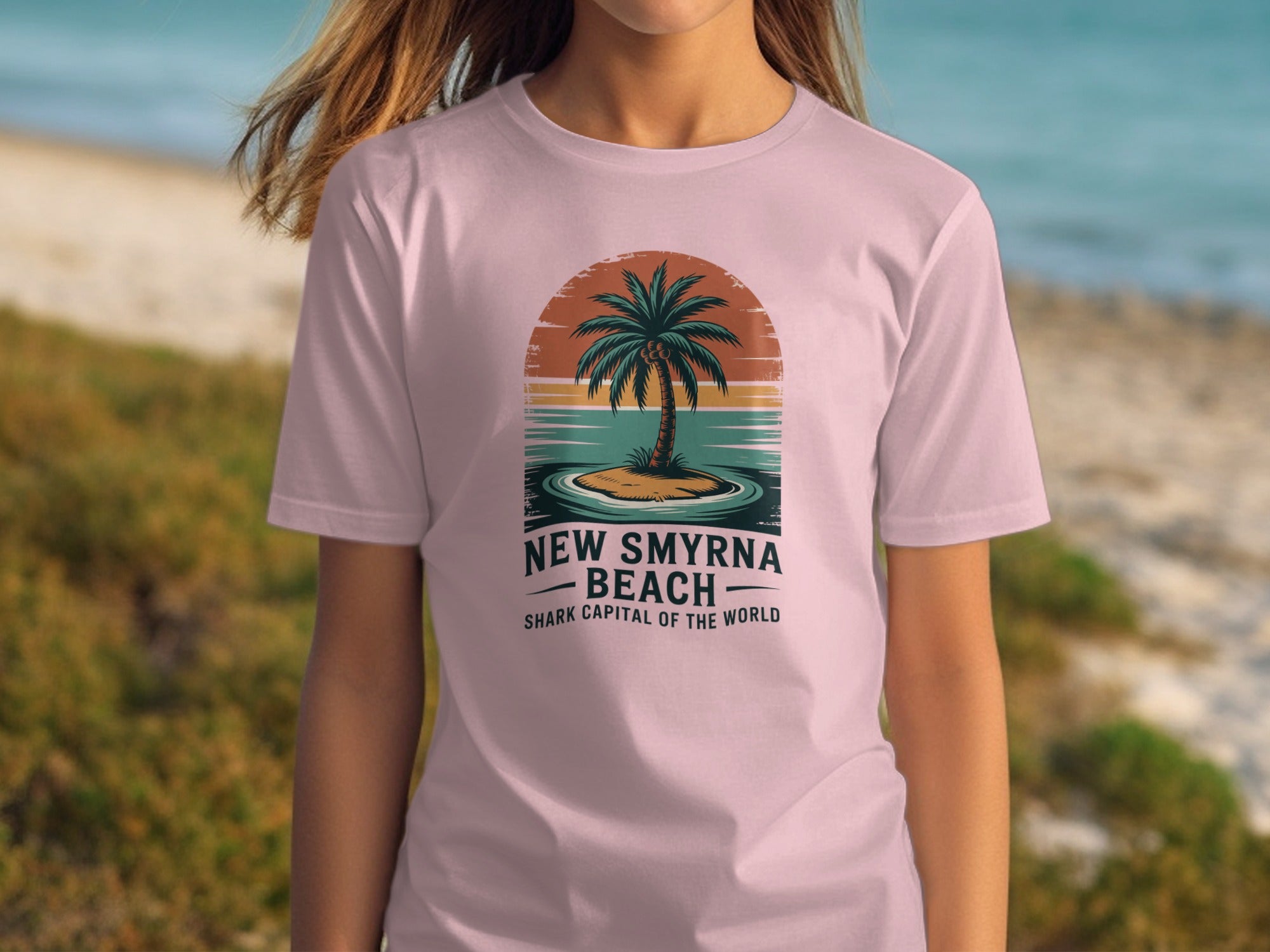 New Smyrna Beach Shark Capital T-shirt product
