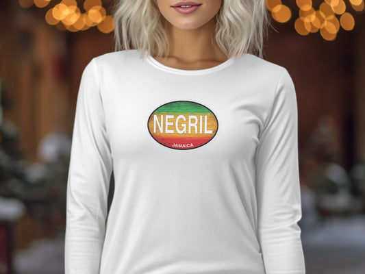 Negril Reggae Marathon, Bob Marley Birthday Bash, Seven Mile Beach, Ricks Cafe, Womens Long Sleeve T-Shirt