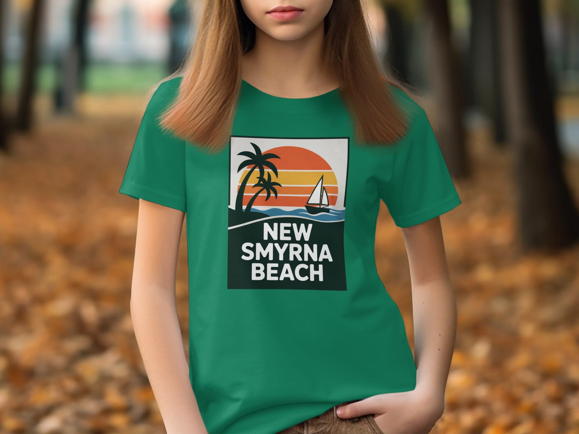 New Smyrna Beach Sunset Graphic Tee product type