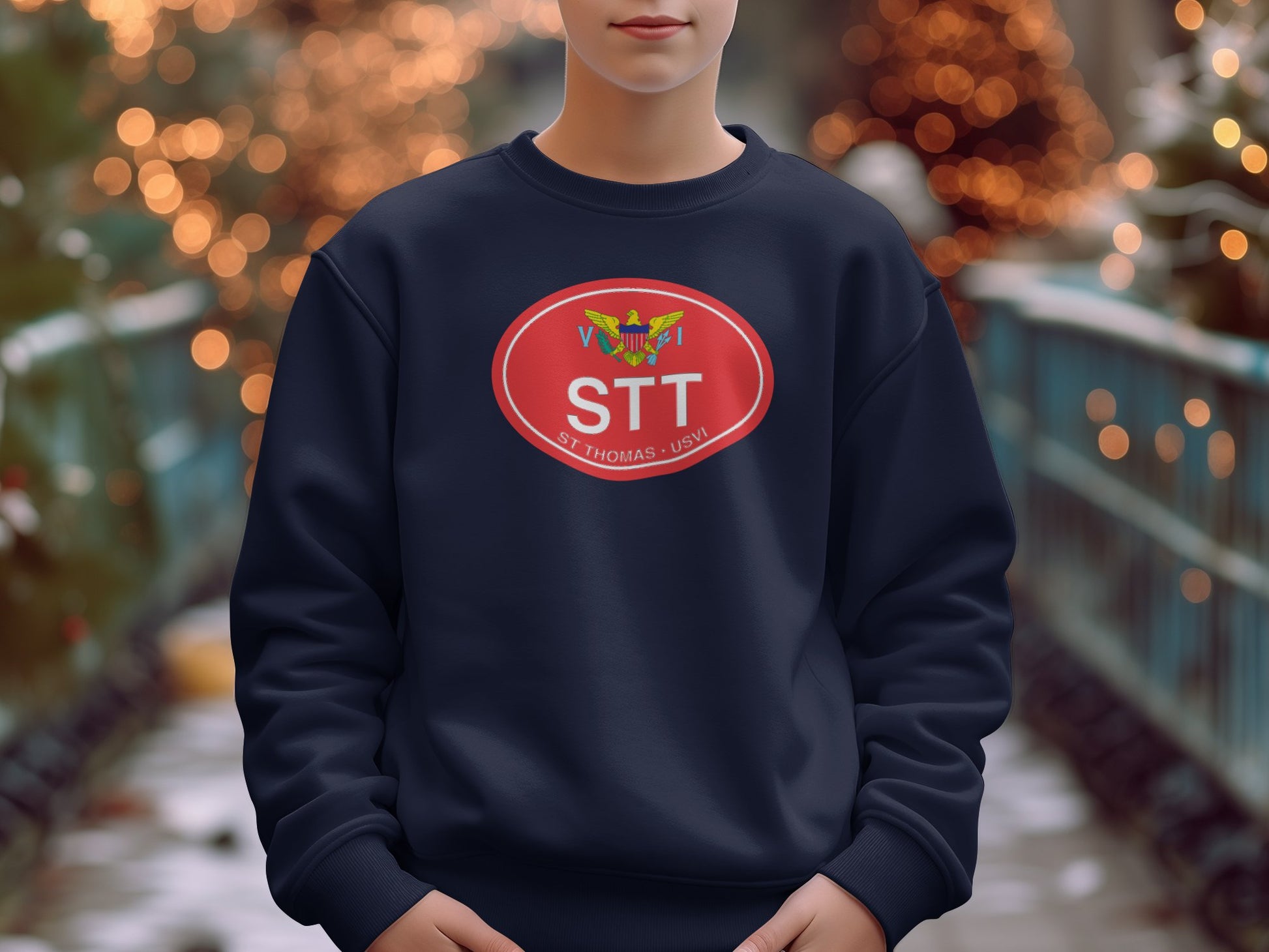 St Thomas Mens Sweatshirt Navy