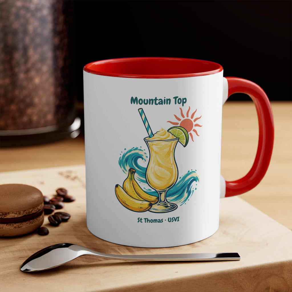 Mountain Top St. Thomas USVI Accent Coffee Mug